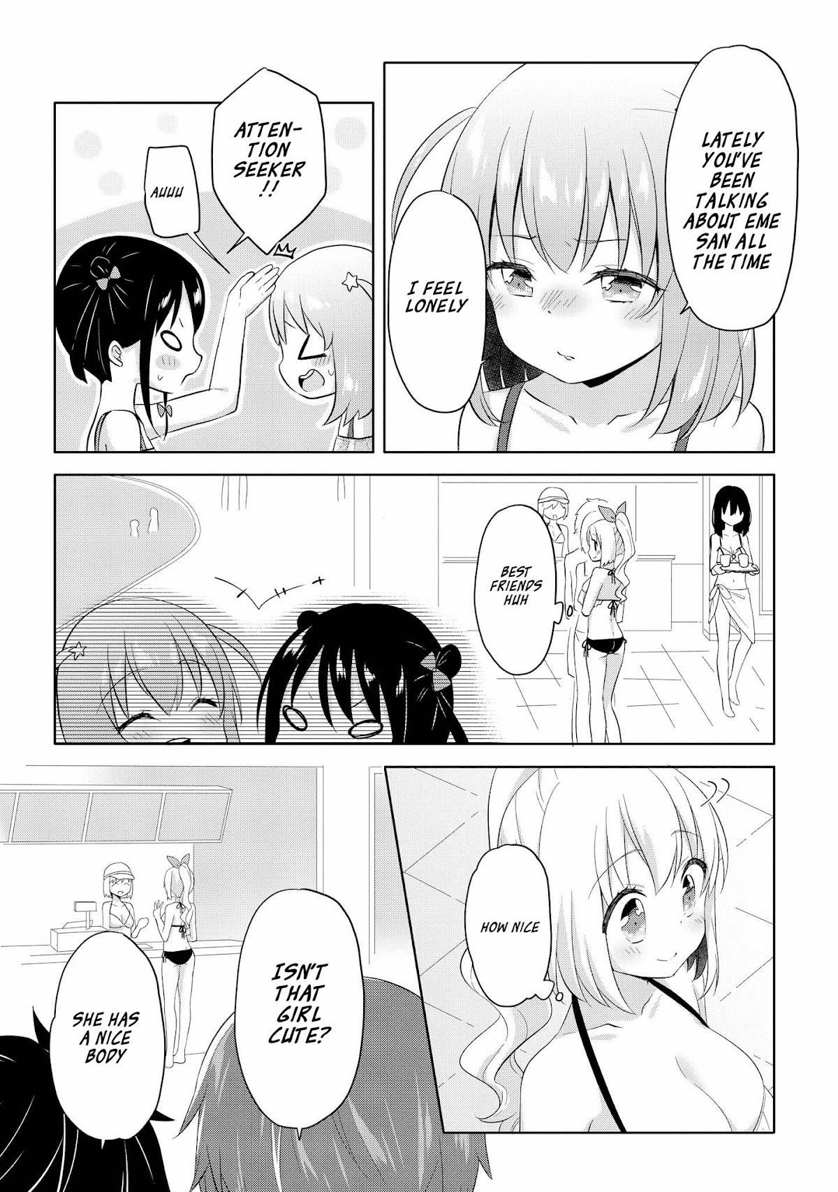 High School Girl and Prince-chan Chapter 4 page 21 - Chapter 4: Going to the Pool with a Beauty in Swimsuit...?! (1st Half)