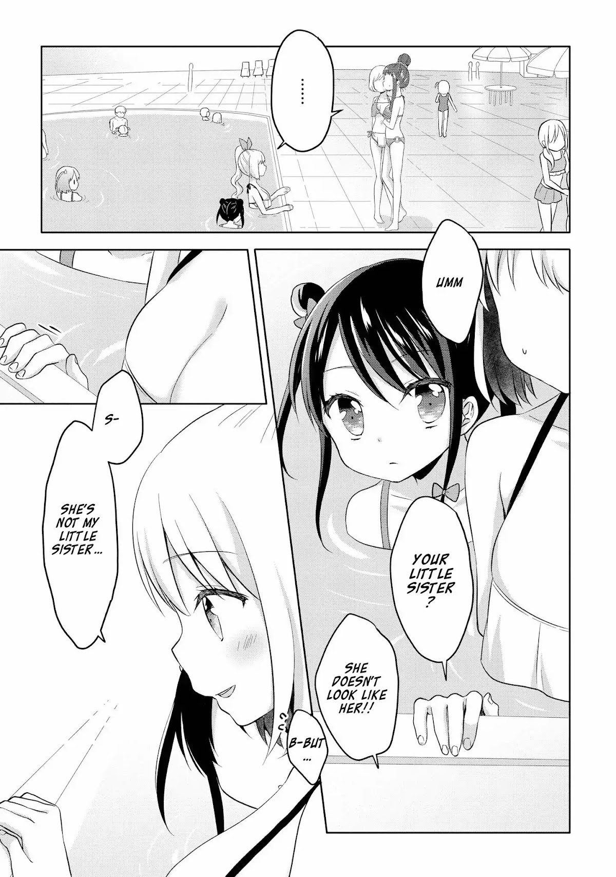 High School Girl and Prince-chan Chapter 5 page 12 - Chapter 5: Going to the Pool with a Beauty in Swimsuit...?! (2st Half)
