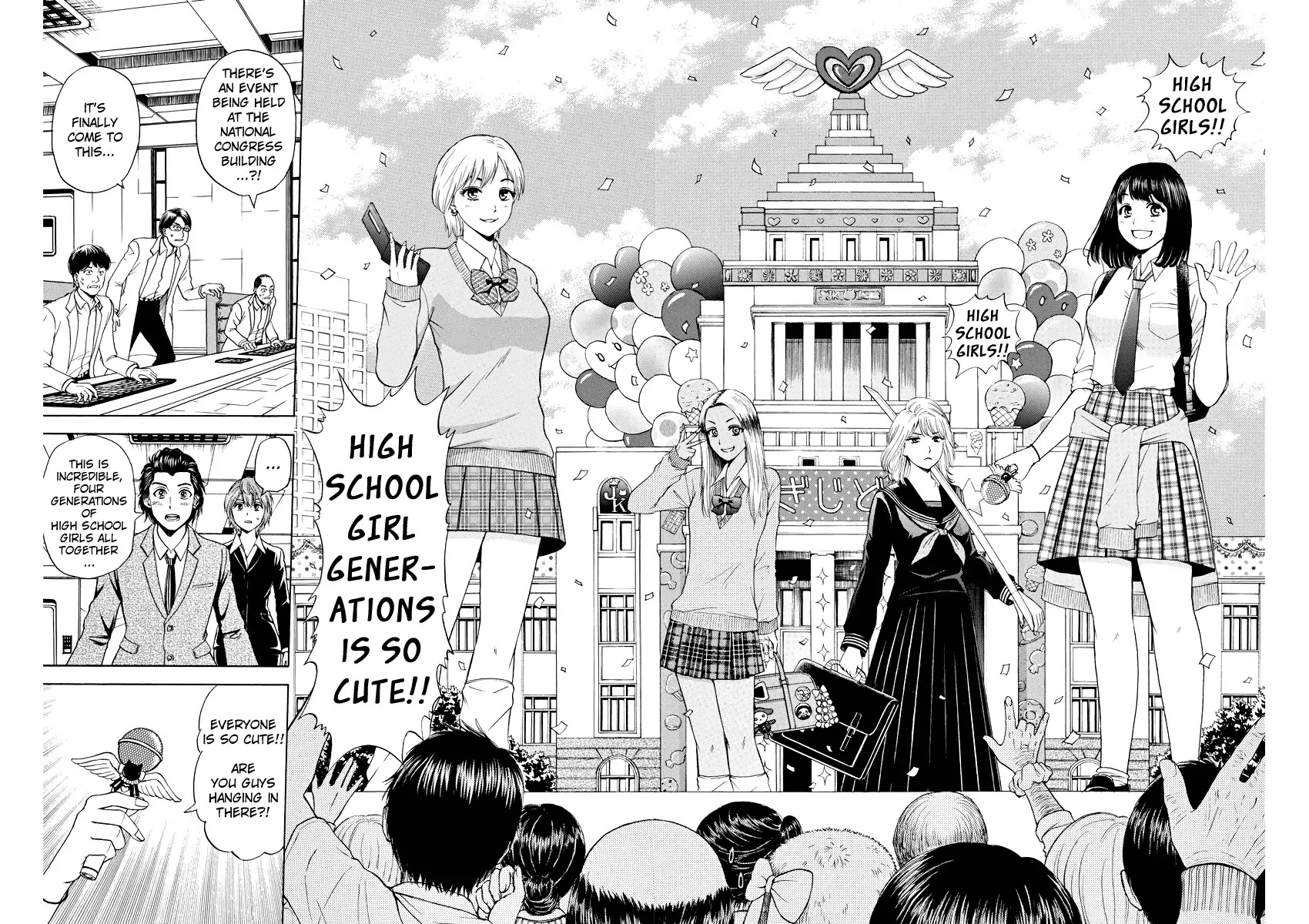 High School Girl Kingdom Tokyo Chapter 2 page 8 - Chapter 2: The Enemy Base