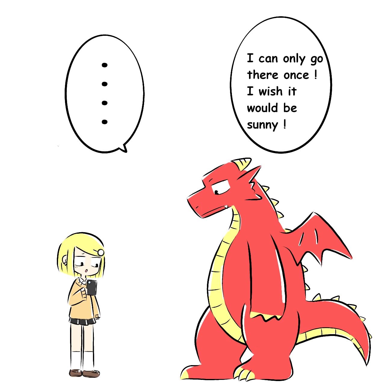 High School Girl X Dragon Chapter 11 page 3 - Chapter 11