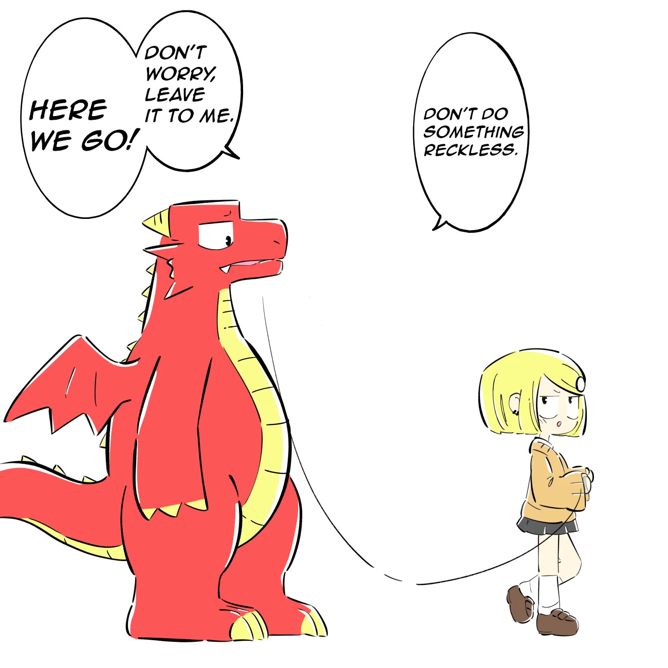 High School Girl X Dragon Chapter 18 page 13 - Chapter 18