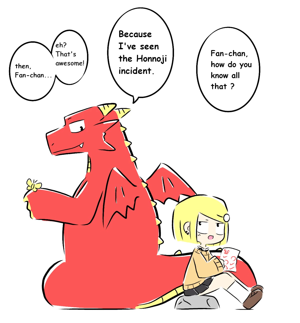 High School Girl X Dragon Chapter 9 page 5 - Chapter 9