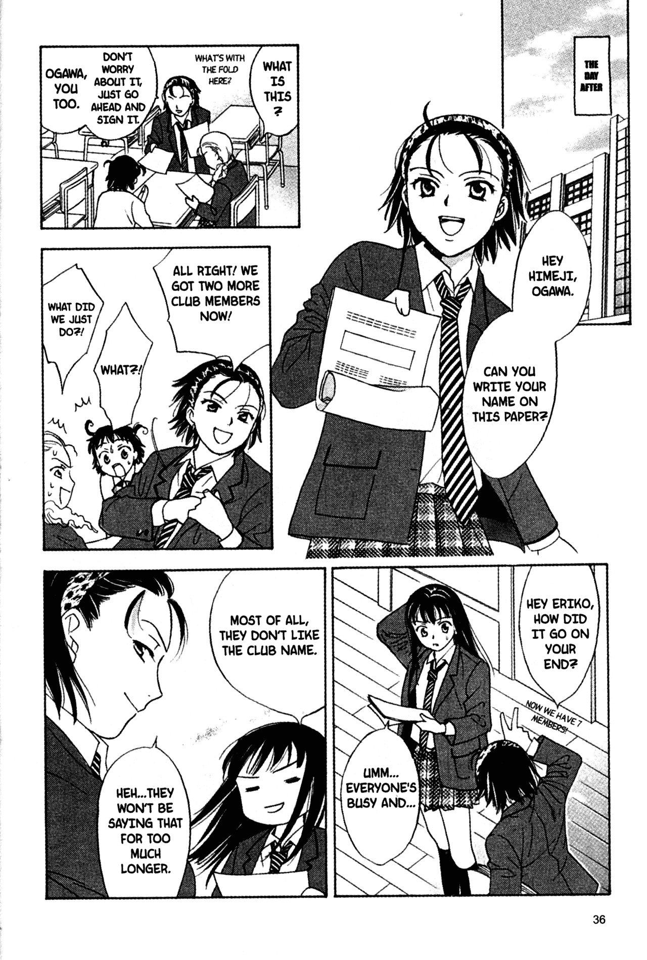 High School Girls Chapter 50 page 38 - Chapter 50