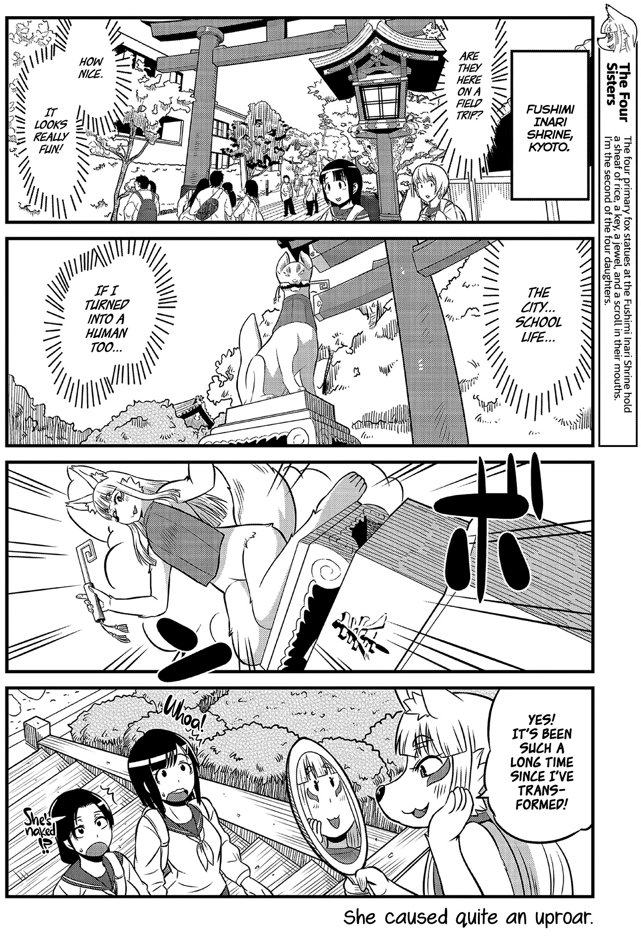 High School Inari Tamamo-chan! Chapter 2 page 4 - Chapter 2