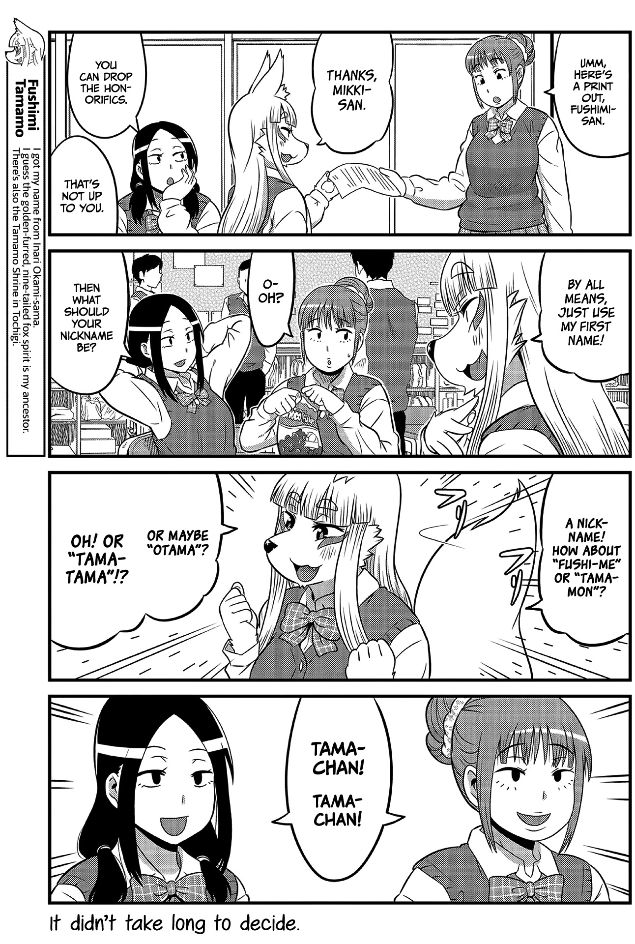 High School Inari Tamamo-chan! Chapter 2 page 7 - Chapter 2