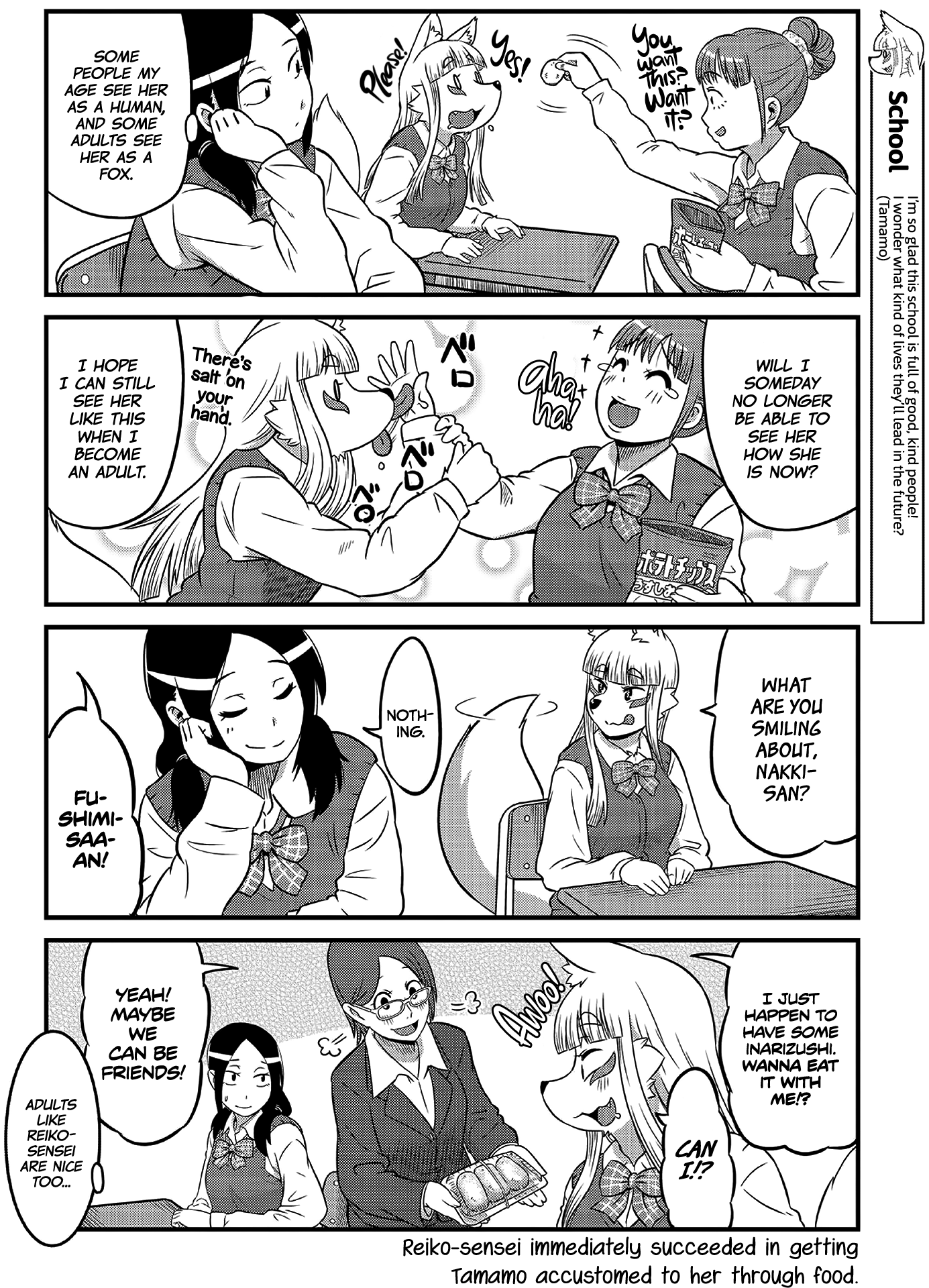 High School Inari Tamamo-chan! Chapter 3 page 8 - Chapter 3