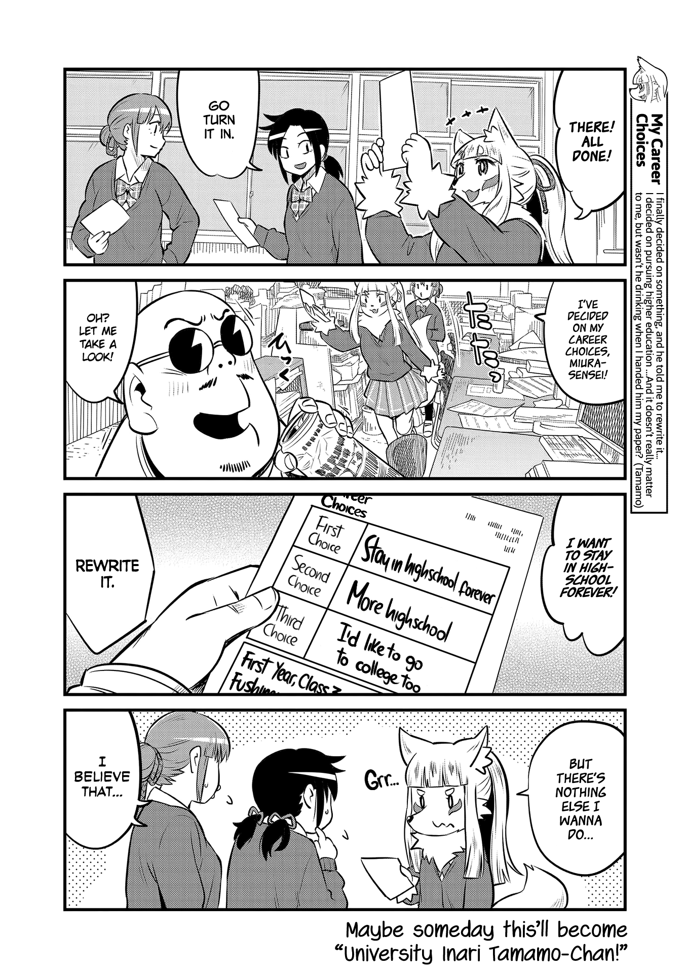 High School Inari Tamamo-chan! Chapter 60 page 8 - Chapter 60