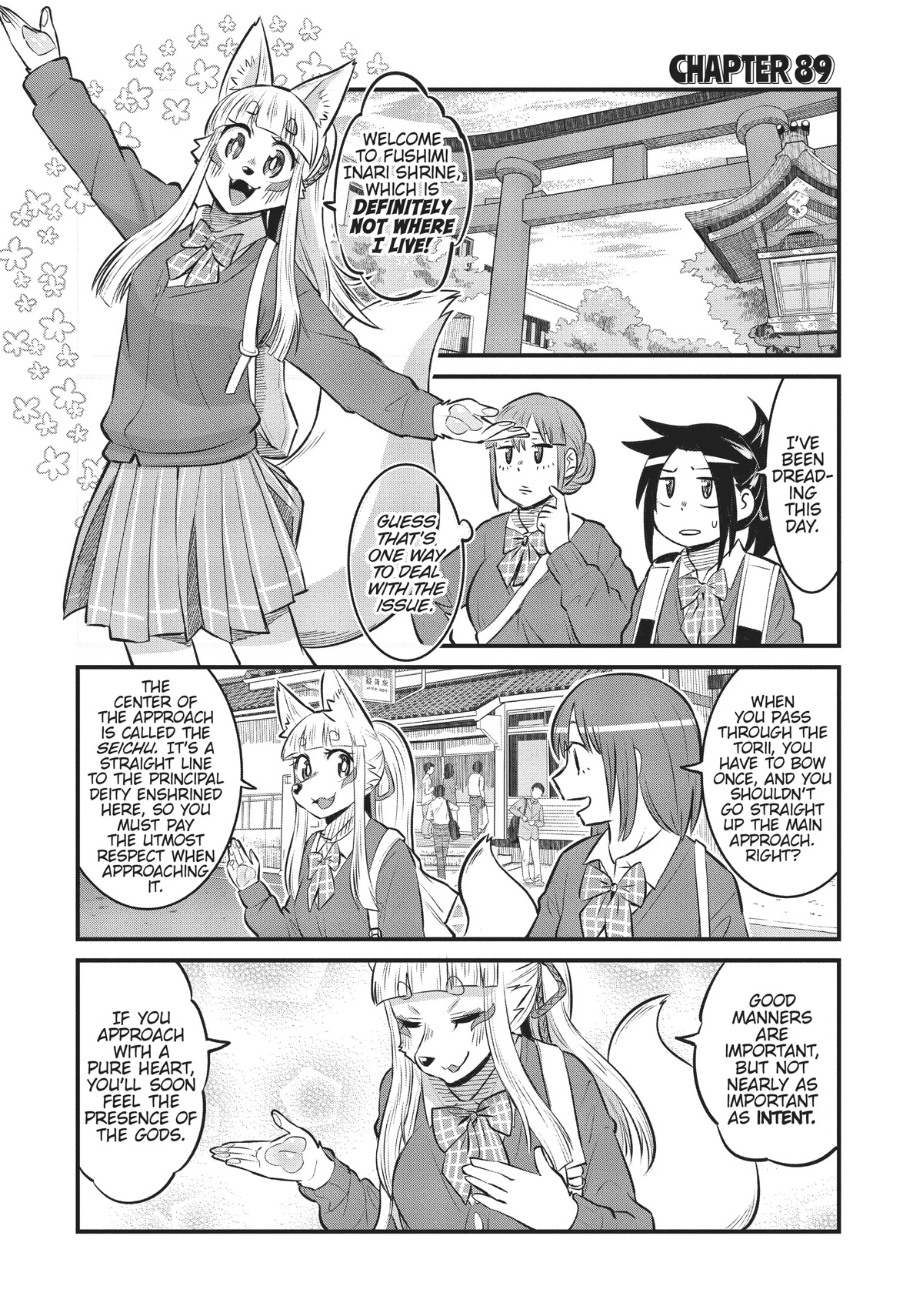High School Inari Tamamo-chan! Chapter 89 page 1 - Chapter 89