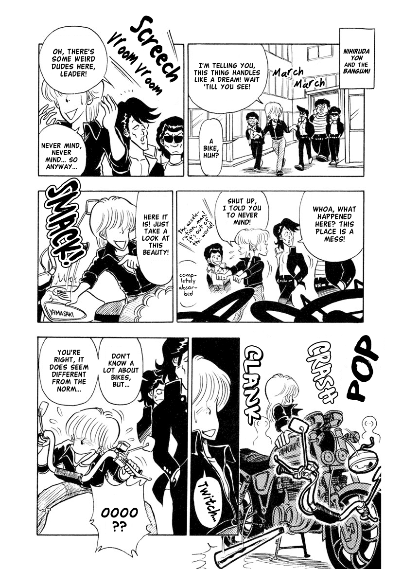 High School! Kimengumi Chapter 12 page 10 - Chapter 12: Two Wheels Are Twice the Trouble