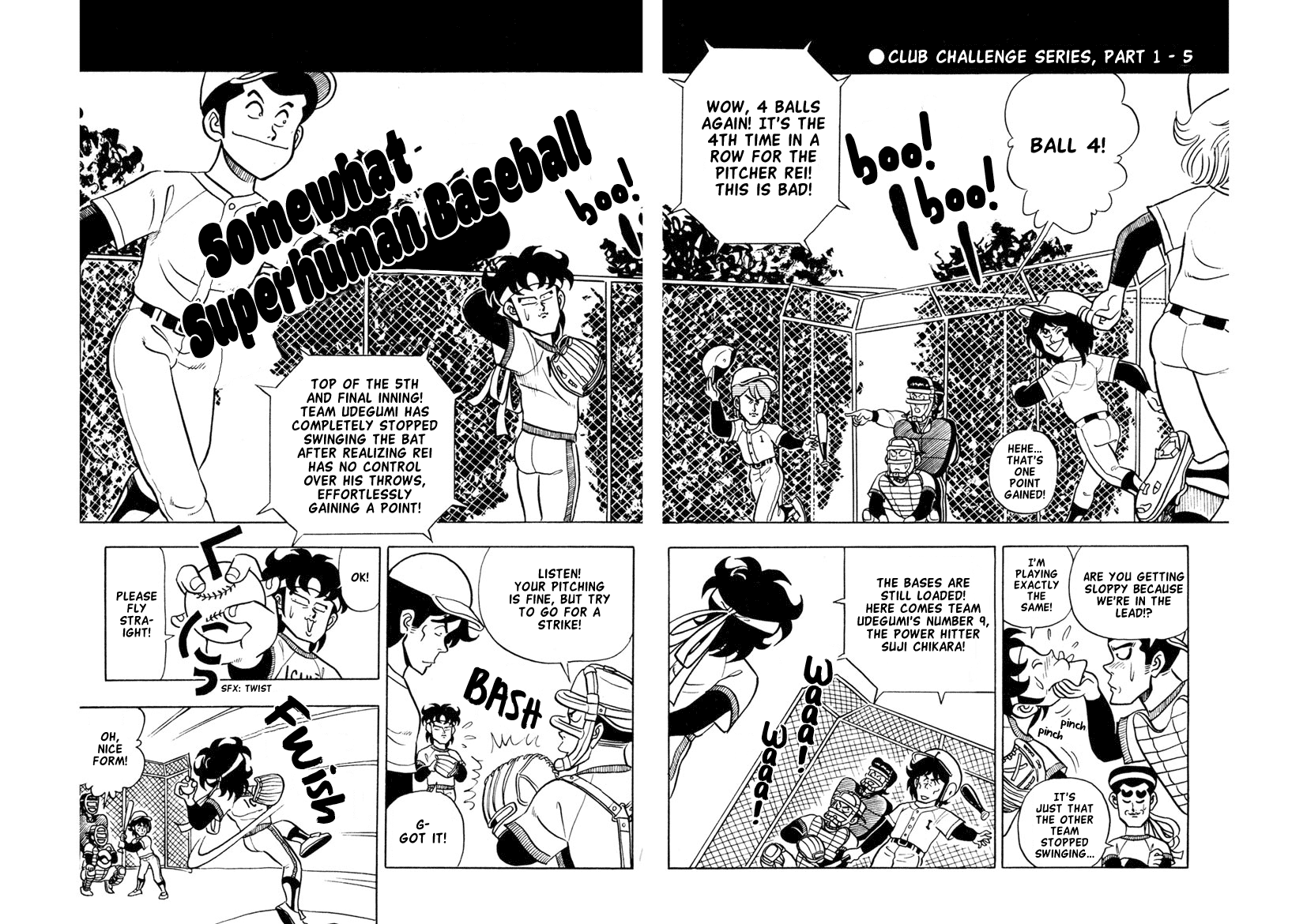 High School! Kimengumi Chapter 8 page 1 - Chapter 8: Somewhat Superhuman Baseball