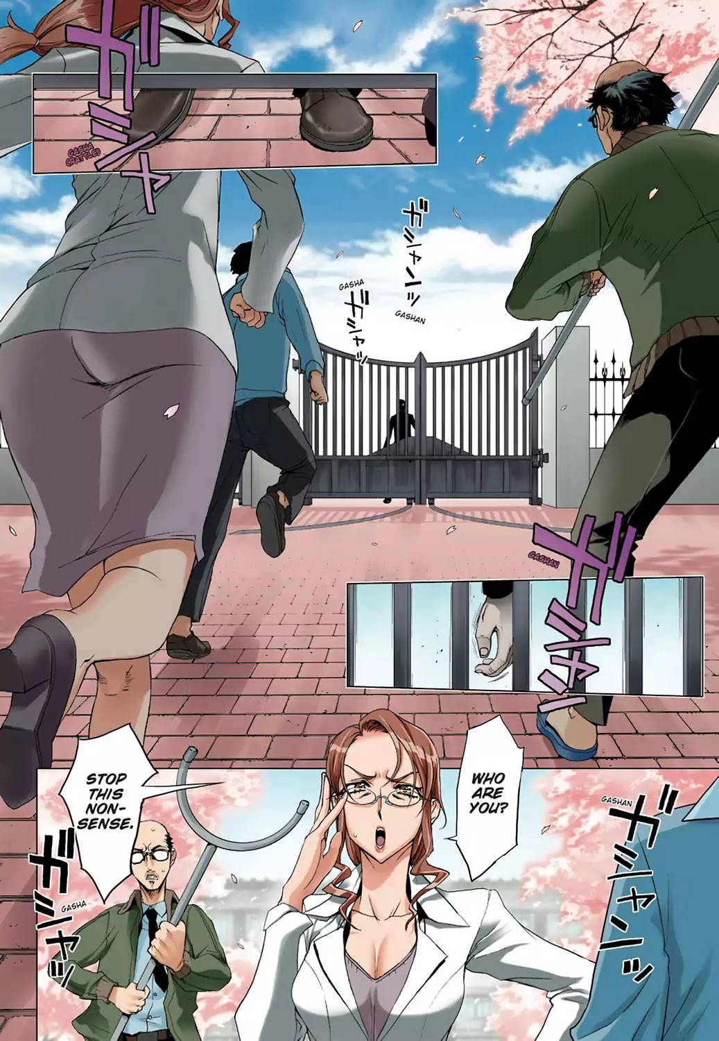 High School of the Dead - Full Color Edition Chapter 1 page 23 - Chapter 1: Spring of the Dead