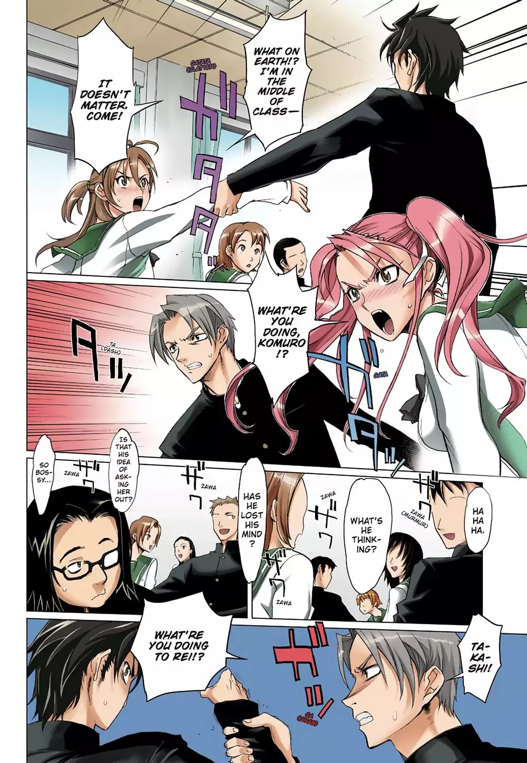 High School of the Dead - Full Color Edition Chapter 1 page 29 - Chapter 1: Spring of the Dead