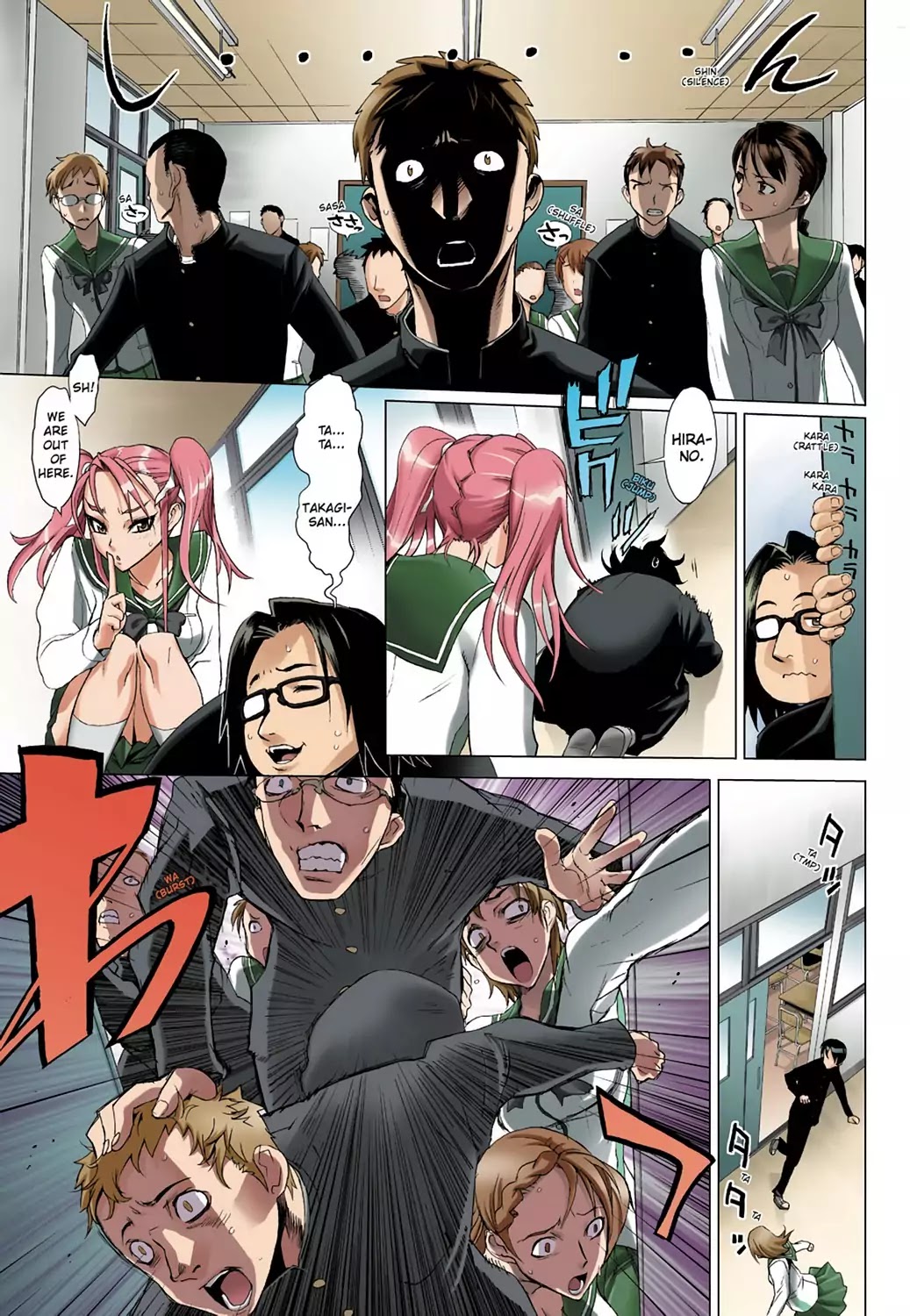 High School of the Dead - Full Color Edition Chapter 1 page 36 - Chapter 1: Spring of the Dead
