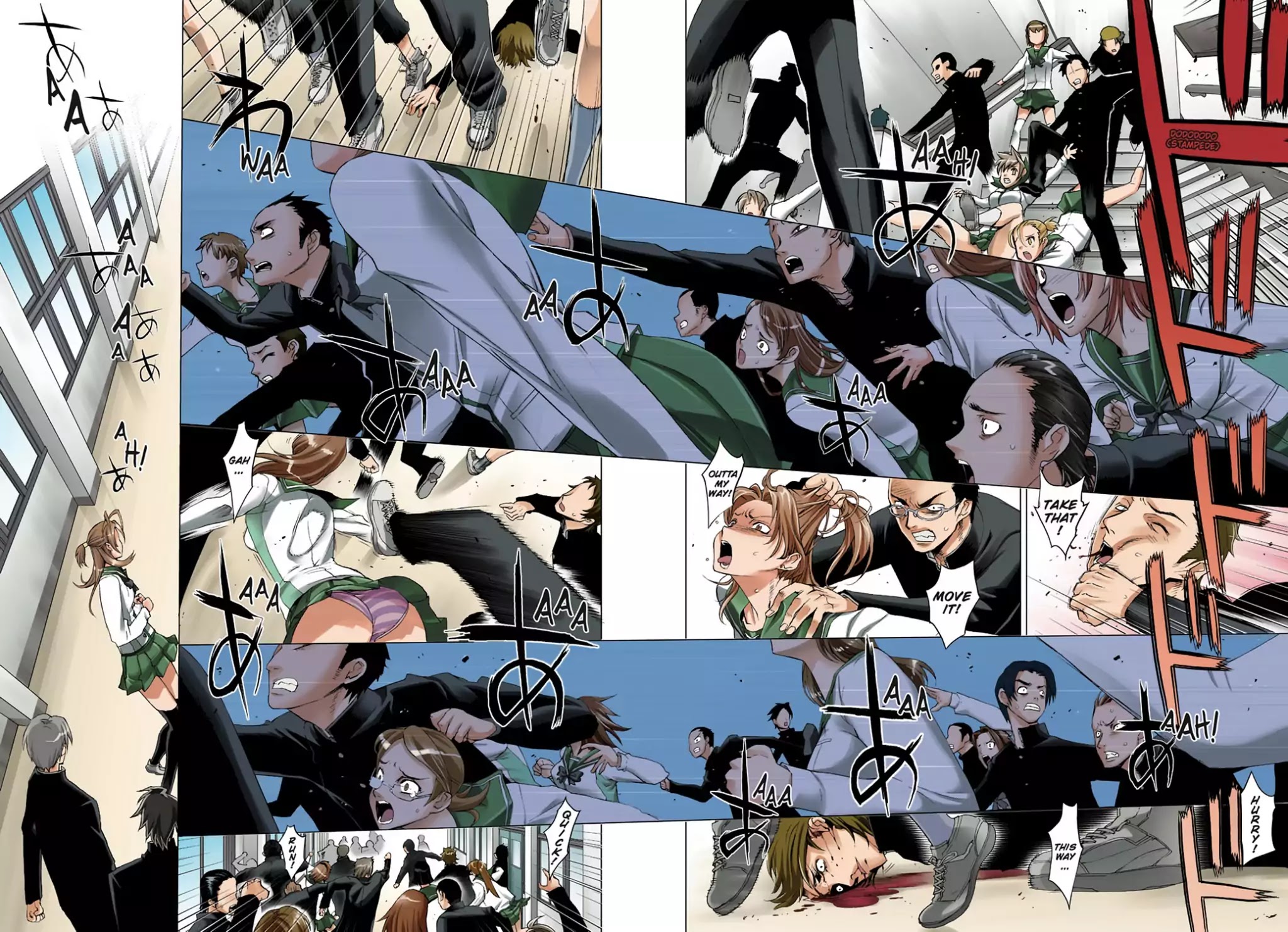 High School of the Dead - Full Color Edition Chapter 1 page 37 - Chapter 1: Spring of the Dead