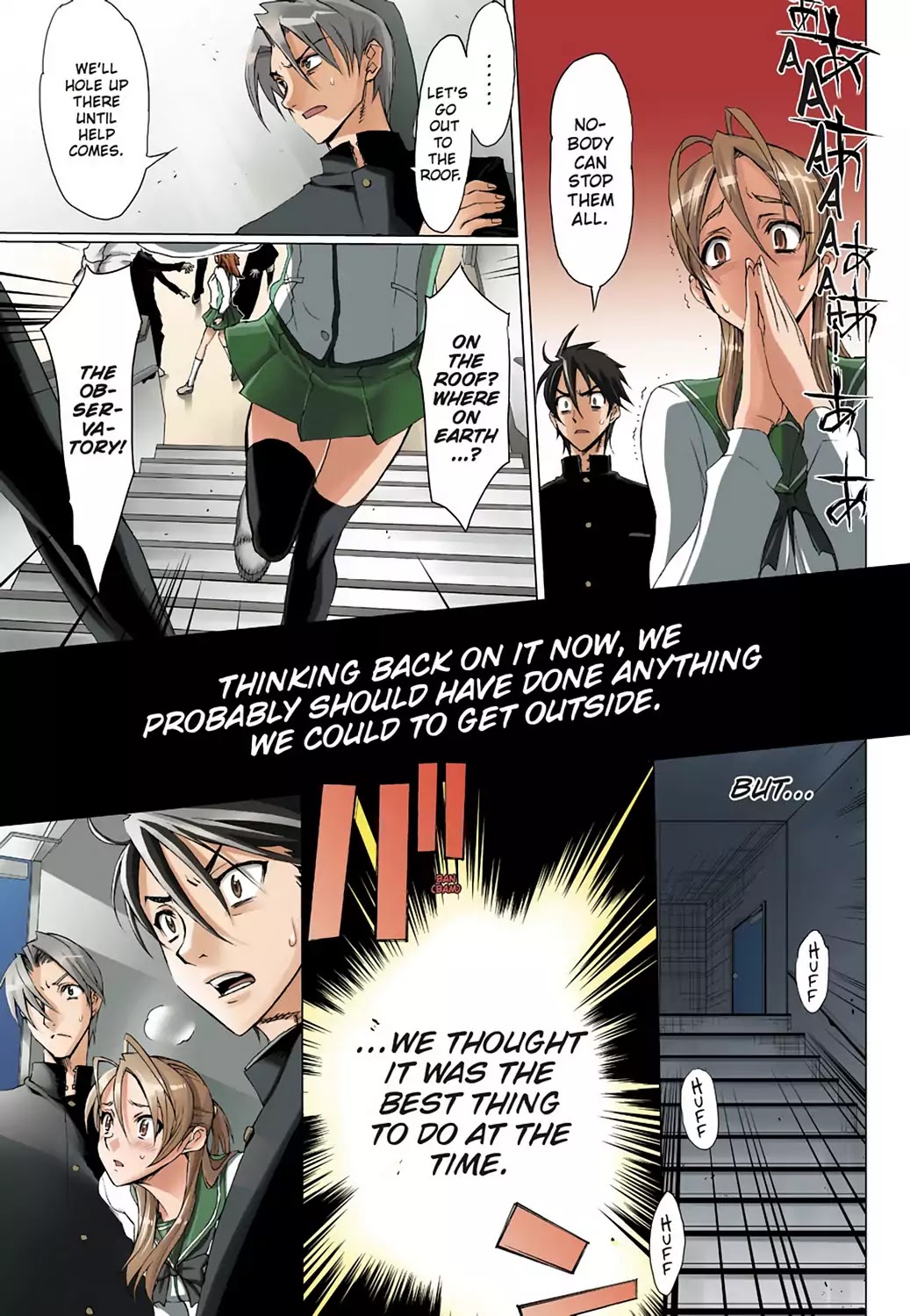 High School of the Dead - Full Color Edition Chapter 1 page 47 - Chapter 1: Spring of the Dead