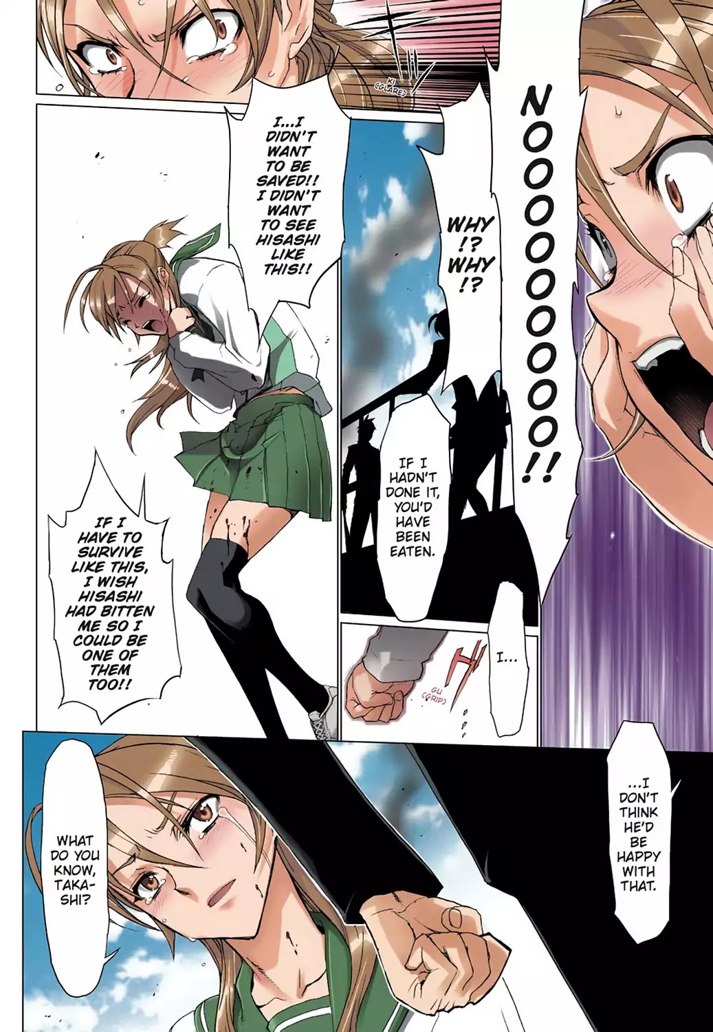 High School of the Dead - Full Color Edition Chapter 1 page 62 - Chapter 1: Spring of the Dead