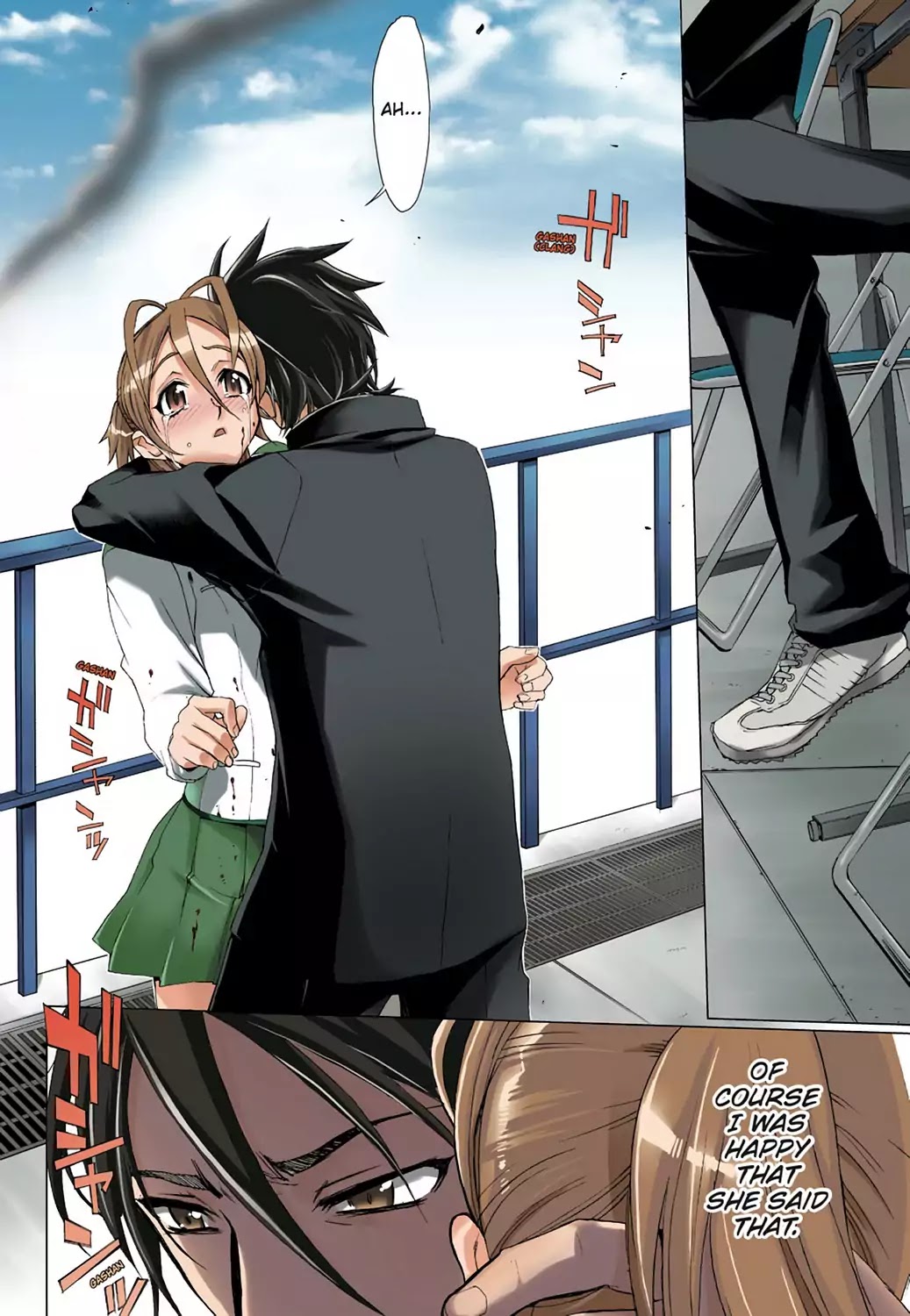 High School of the Dead - Full Color Edition Chapter 1 page 66 - Chapter 1: Spring of the Dead