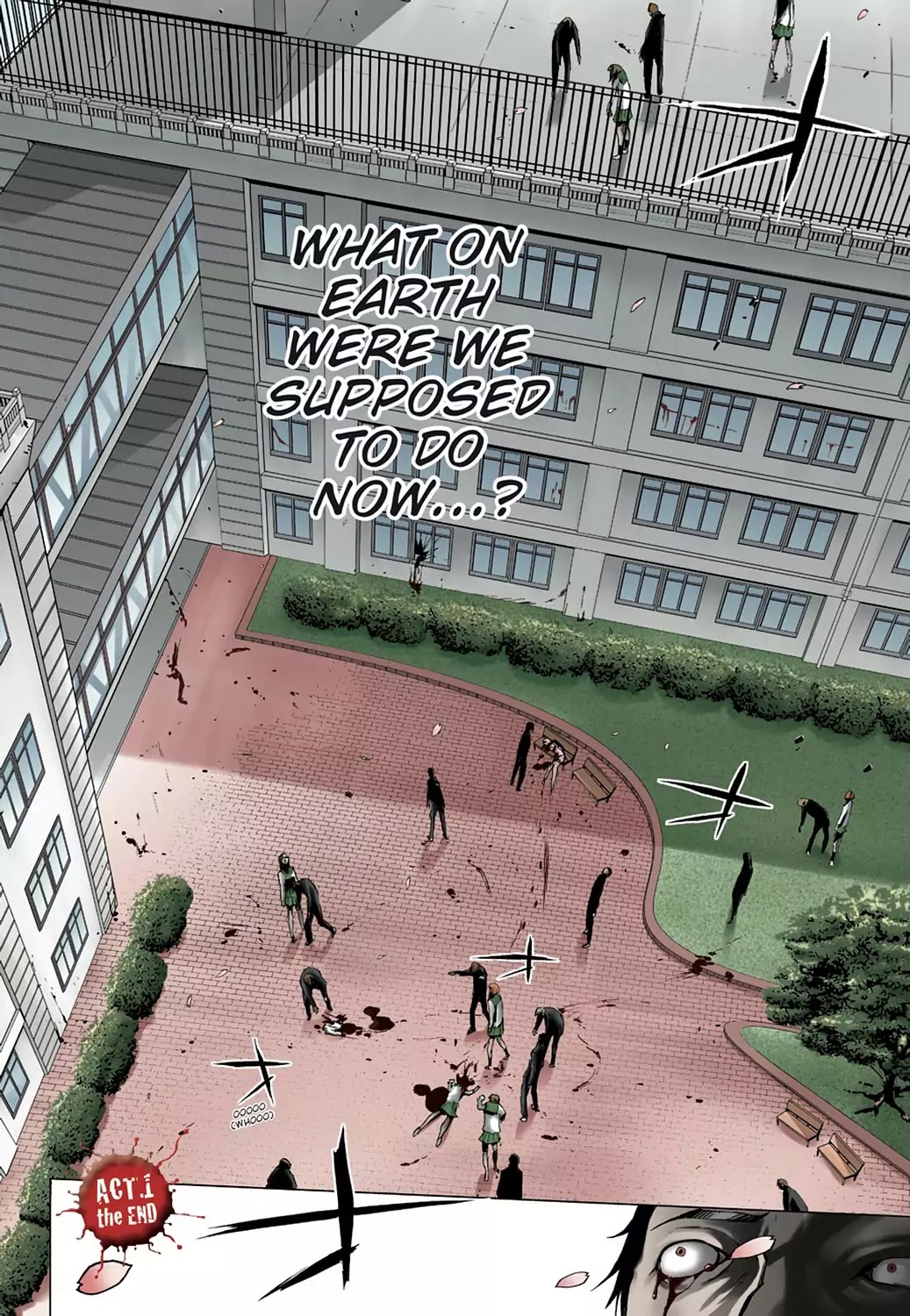 High School of the Dead - Full Color Edition Chapter 1 page 68 - Chapter 1: Spring of the Dead