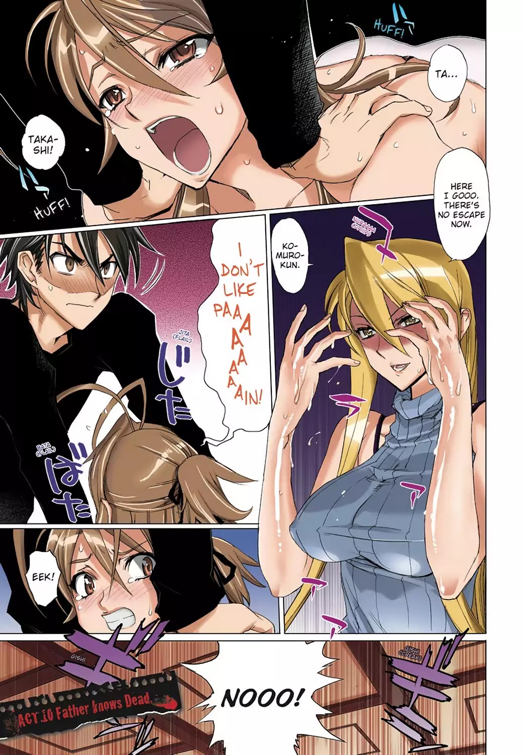 High School of the Dead - Full Color Edition Chapter 10 page 1 - Chapter 10: Father knows Dead