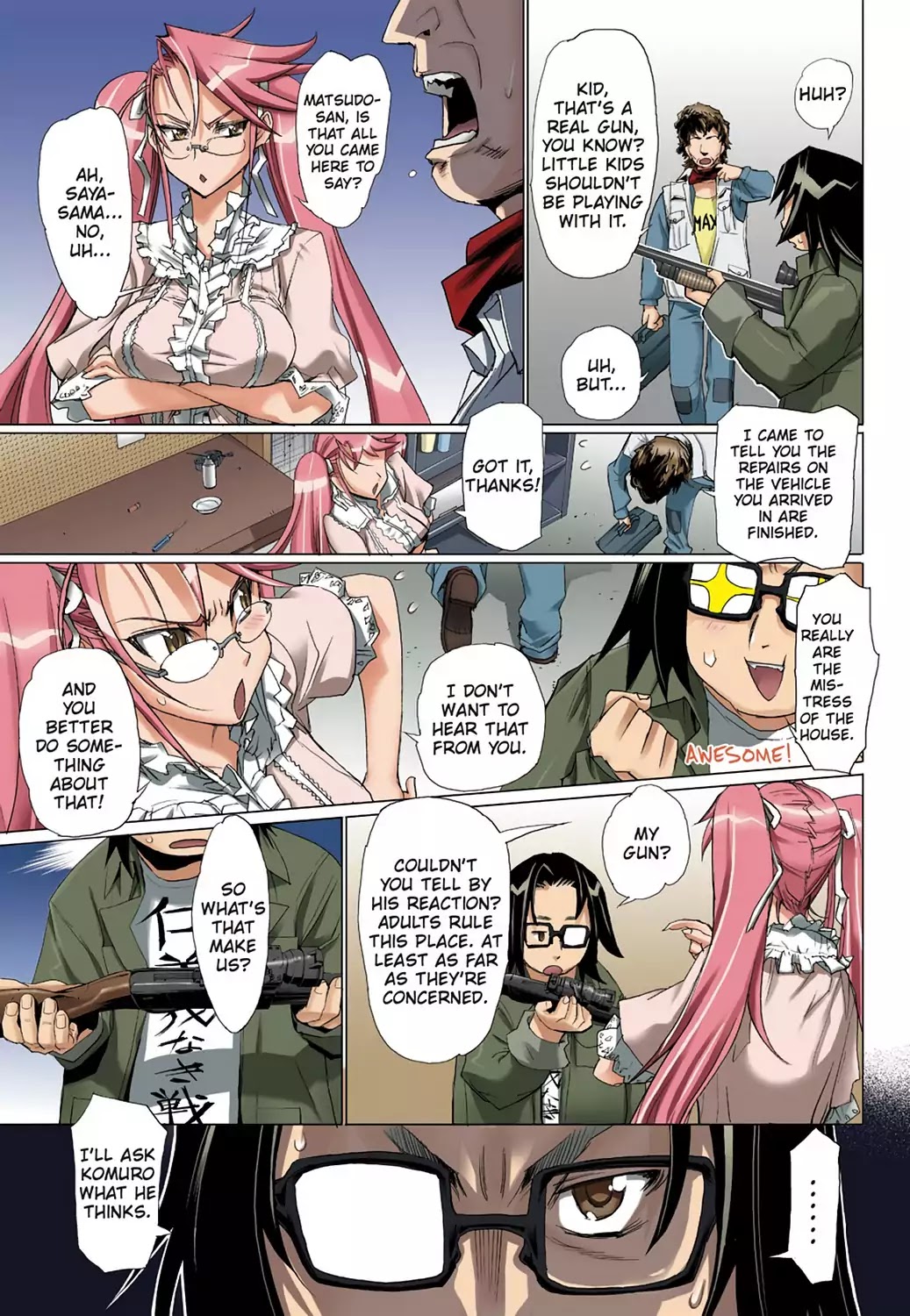 High School of the Dead - Full Color Edition Chapter 10 page 10 - Chapter 10: Father knows Dead