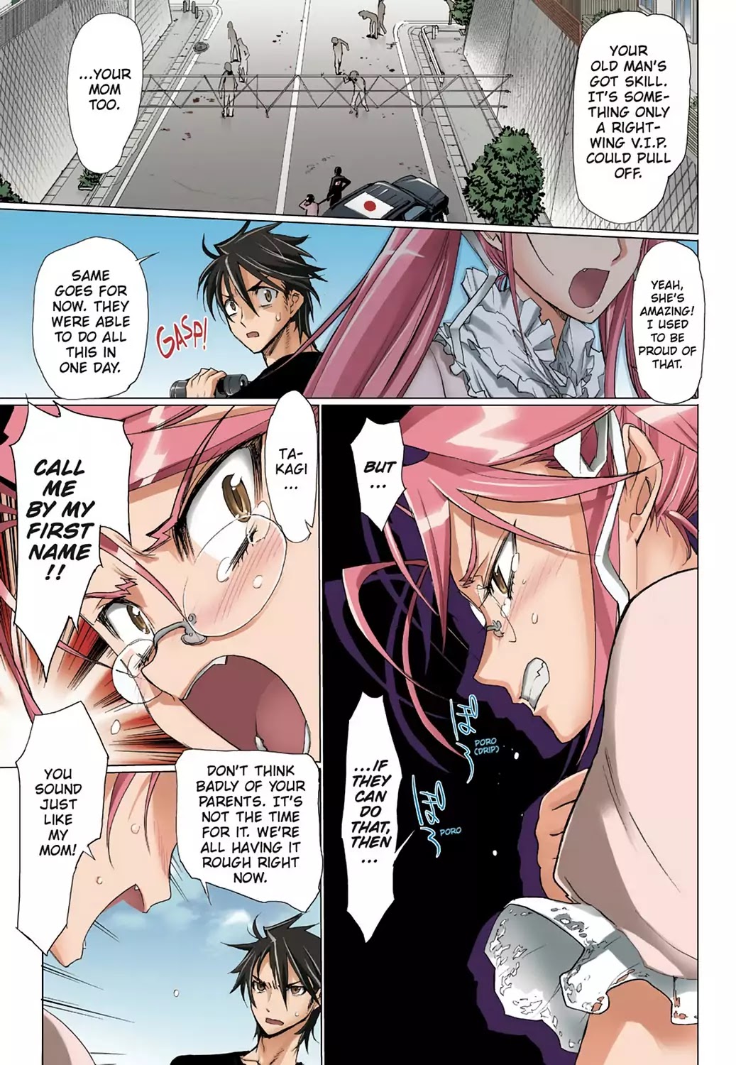 High School of the Dead - Full Color Edition Chapter 10 page 18 - Chapter 10: Father knows Dead
