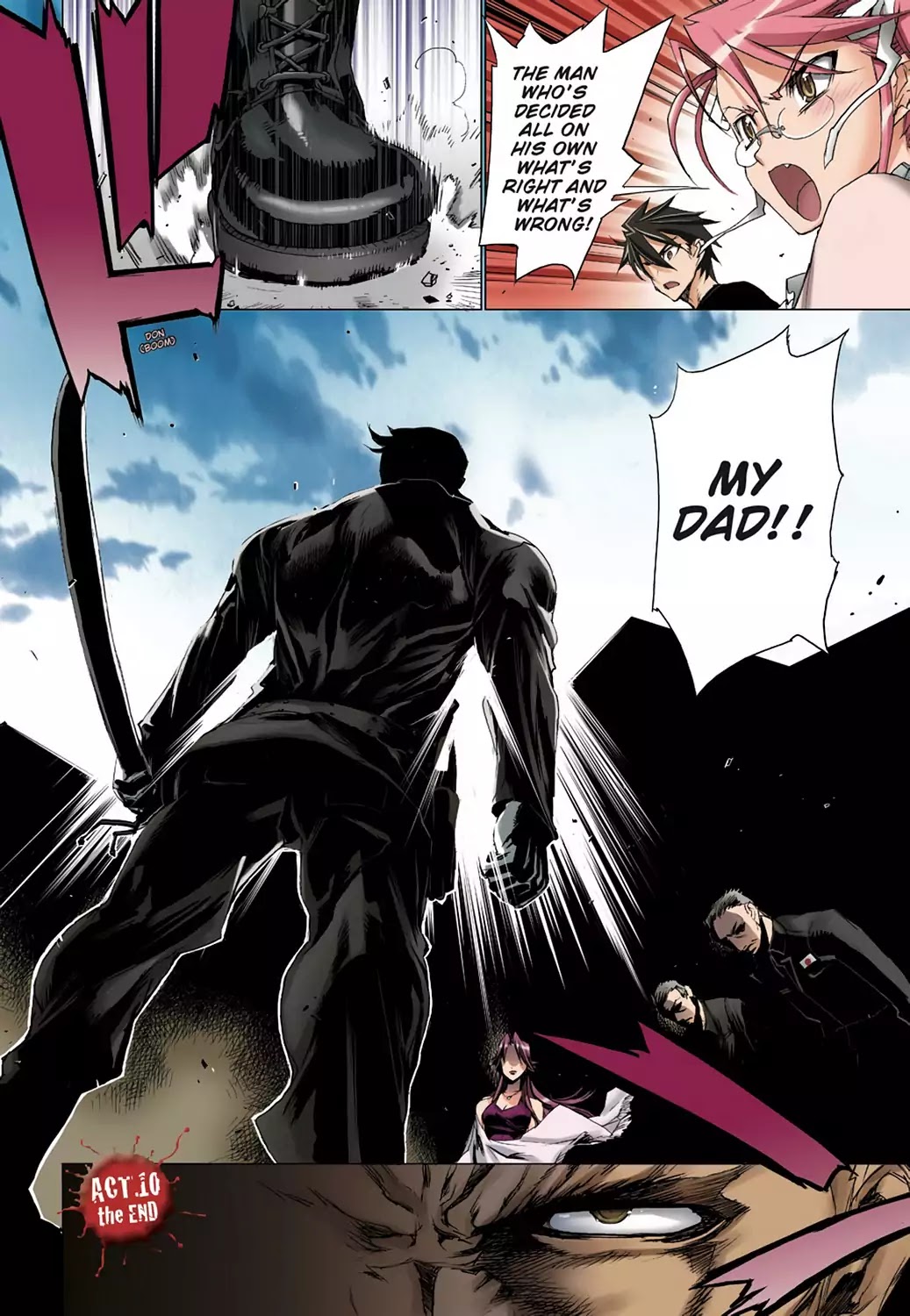 High School of the Dead - Full Color Edition Chapter 10 page 23 - Chapter 10: Father knows Dead