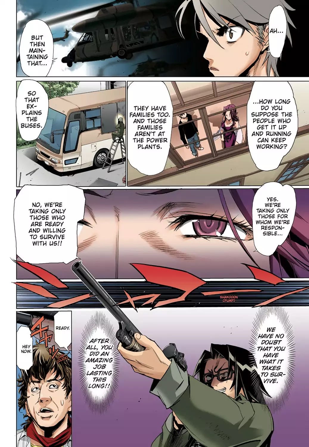 High School of the Dead - Full Color Edition Chapter 10 page 9 - Chapter 10: Father knows Dead