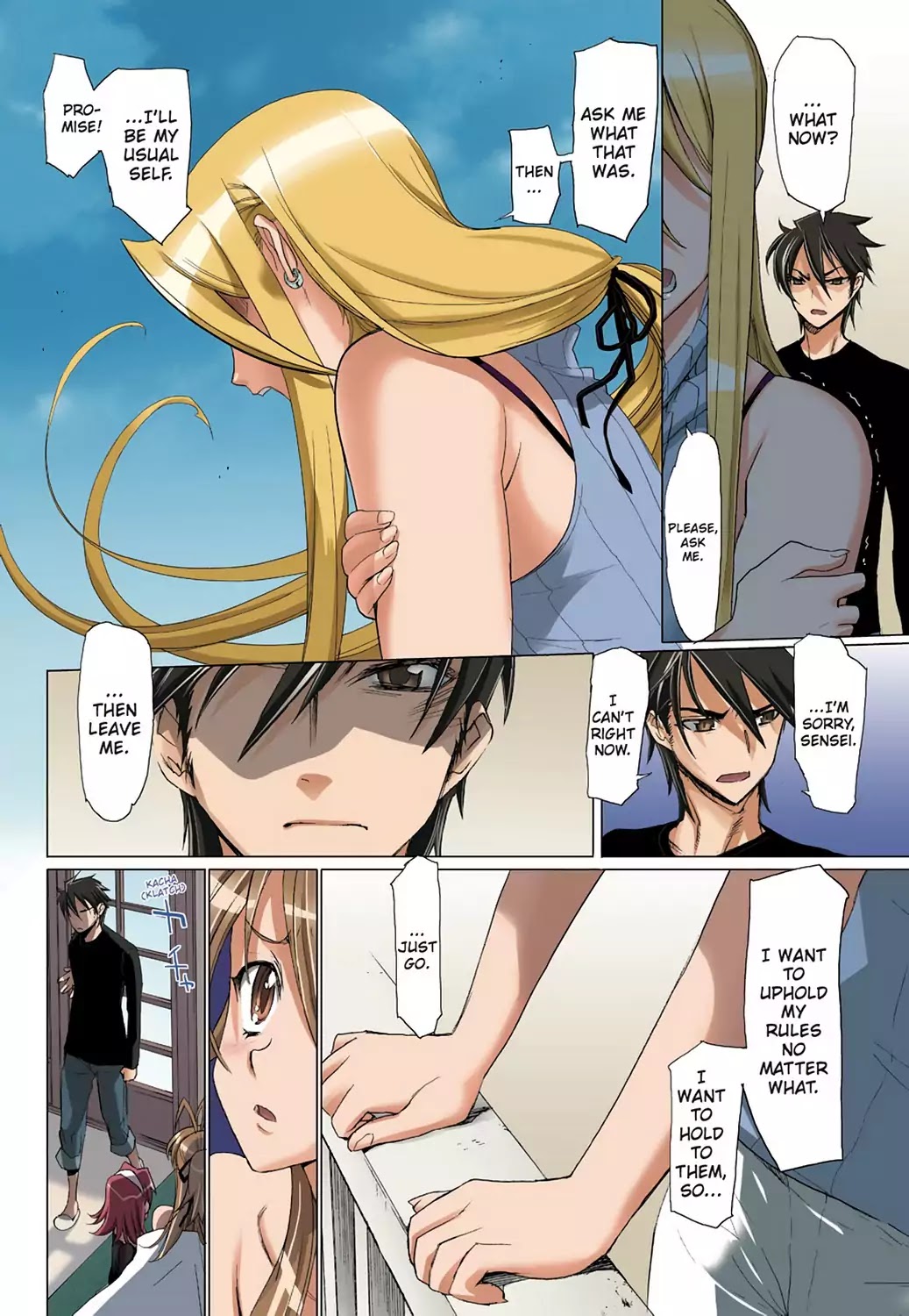 High School of the Dead - Full Color Edition Chapter 11 page 11 - Chapter 11: The Dead house's rules