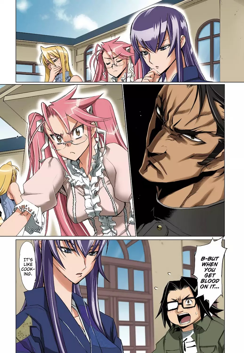 High School of the Dead - Full Color Edition Chapter 11 page 6 - Chapter 11: The Dead house's rules