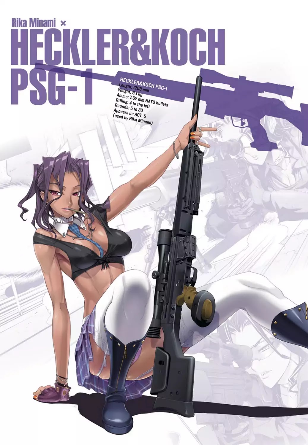 High School of the Dead - Full Color Edition Chapter 12.5 page 6 - Chapter 12.5: List of Weapons part 2