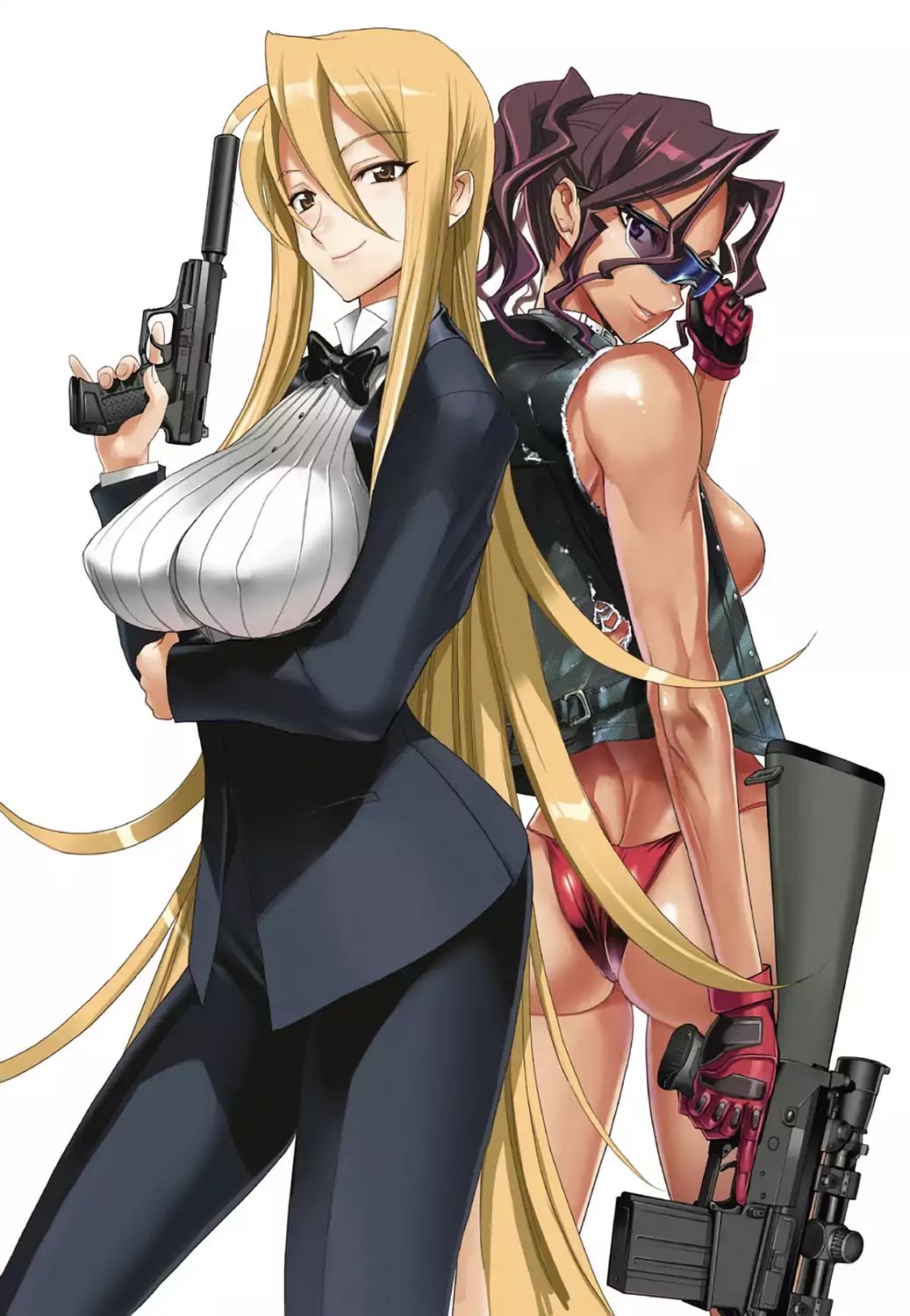 High School of the Dead - Full Color Edition Chapter 12.6 page 8 - Chapter 12.6: Illustration Gallery