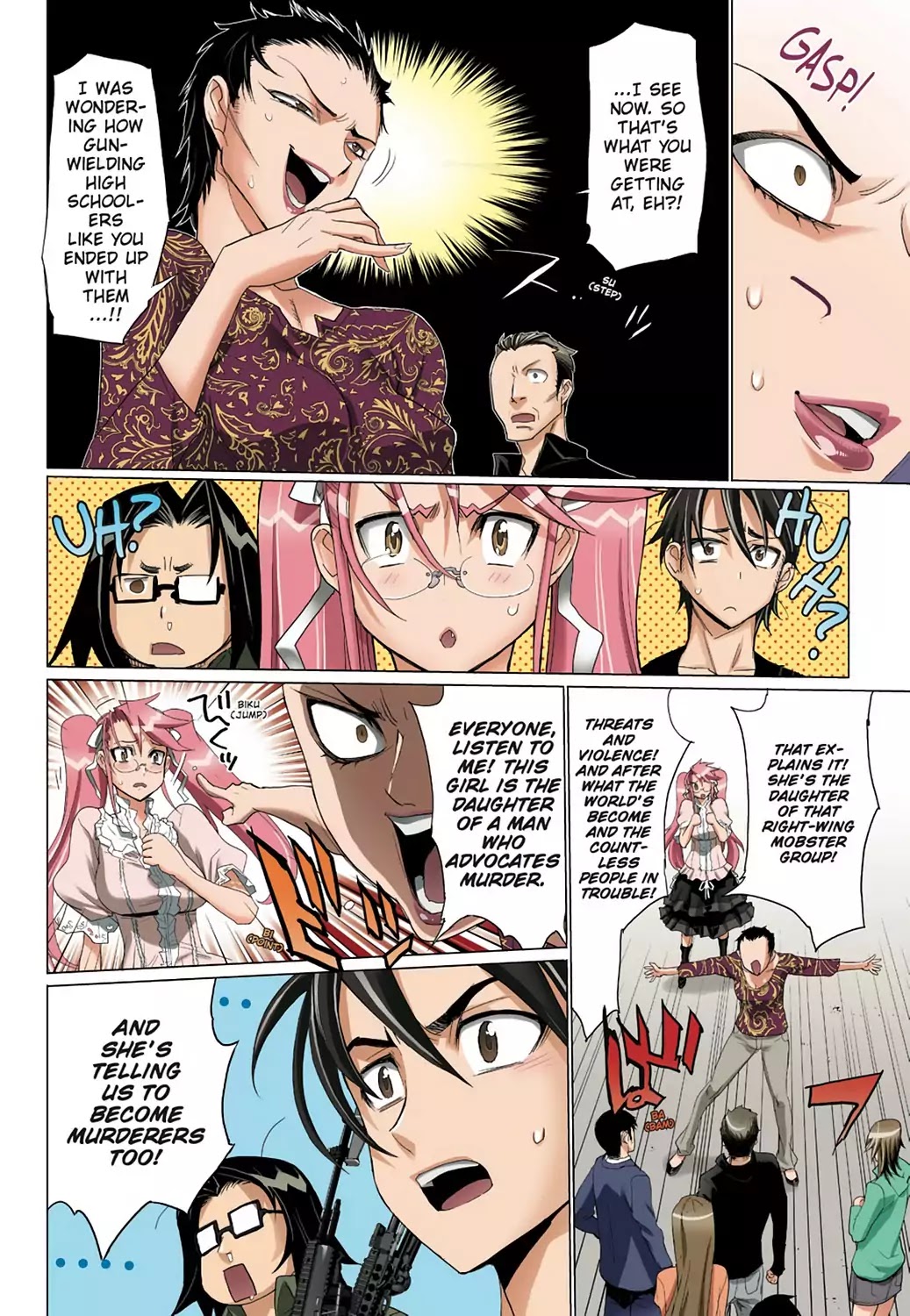 High School of the Dead - Full Color Edition Chapter 12 page 19 - Chapter 12: The sum of all Deads