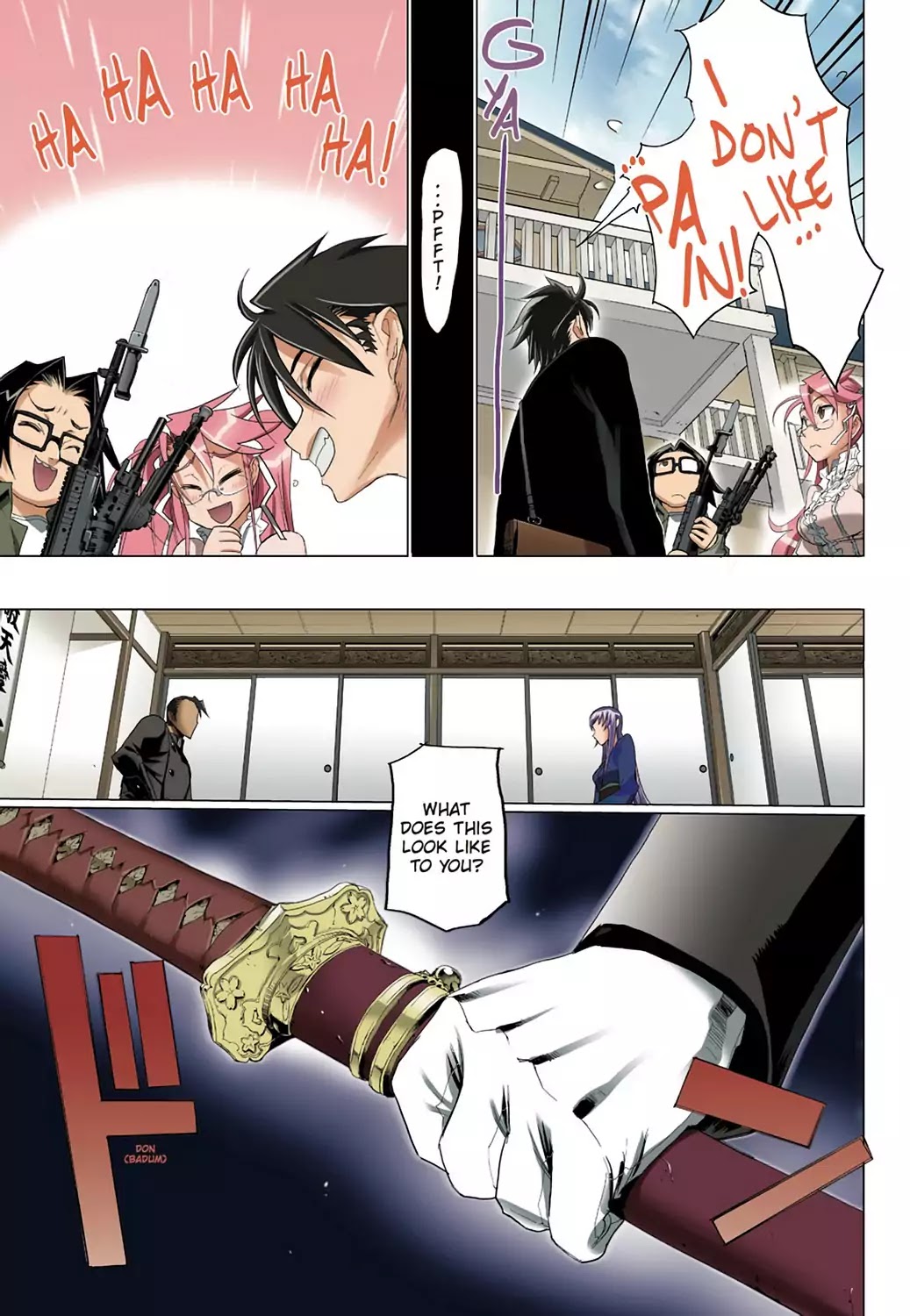 High School of the Dead - Full Color Edition Chapter 12 page 28 - Chapter 12: The sum of all Deads