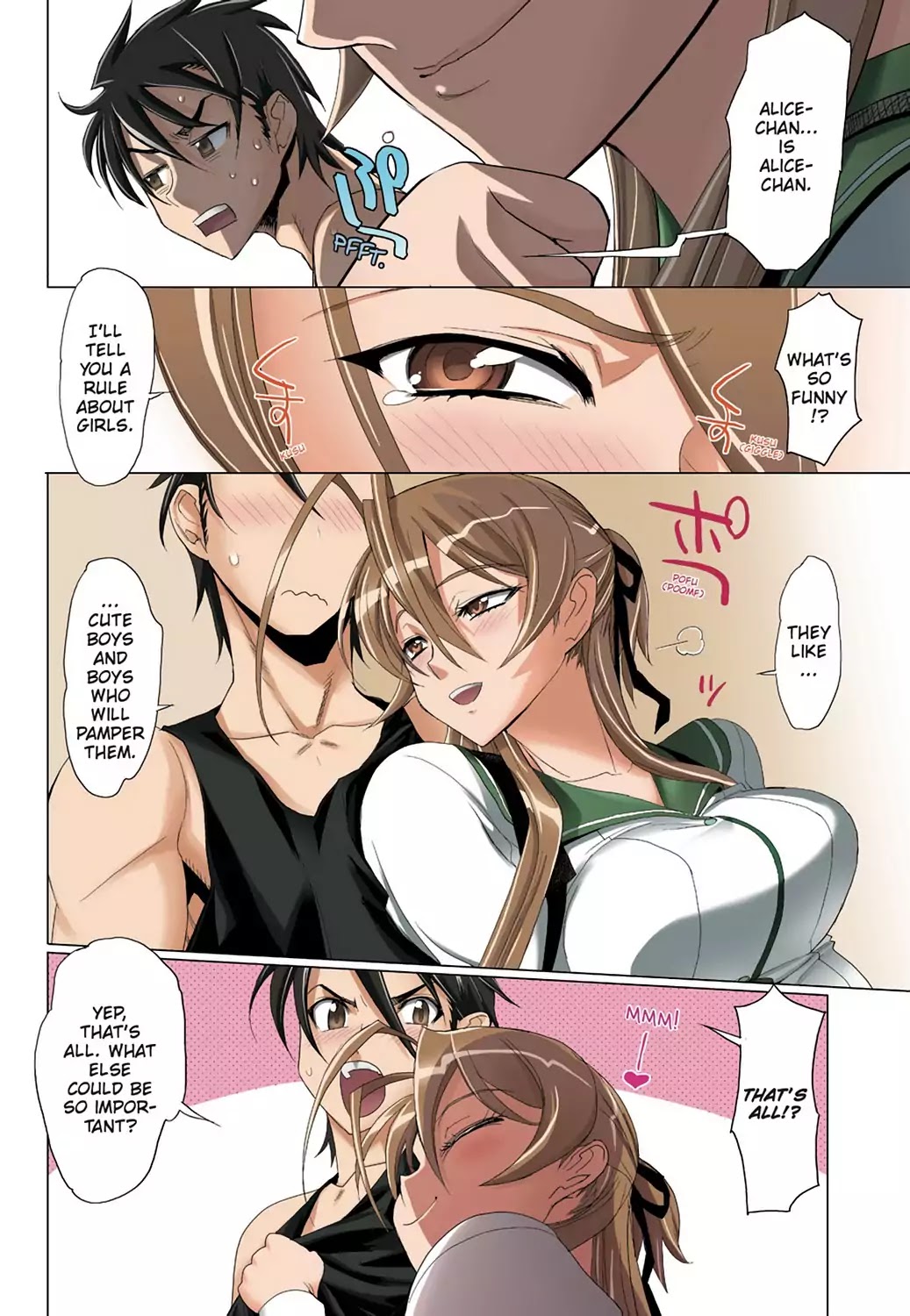 High School of the Dead - Full Color Edition Chapter 12 page 38 - Chapter 12: The sum of all Deads