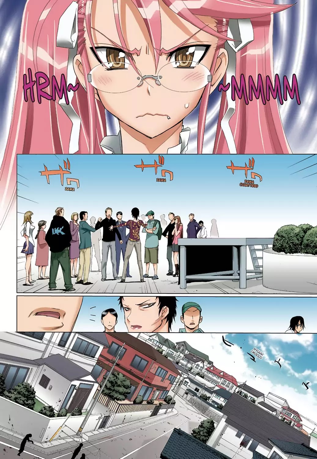 High School of the Dead - Full Color Edition Chapter 12 page 5 - Chapter 12: The sum of all Deads
