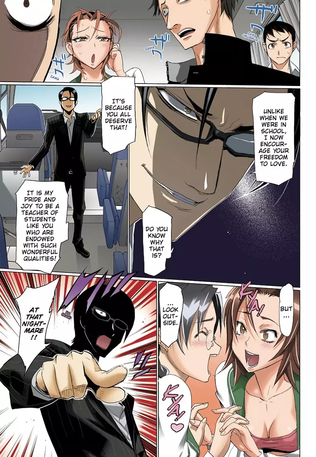High School of the Dead - Full Color Edition Chapter 12 page 8 - Chapter 12: The sum of all Deads