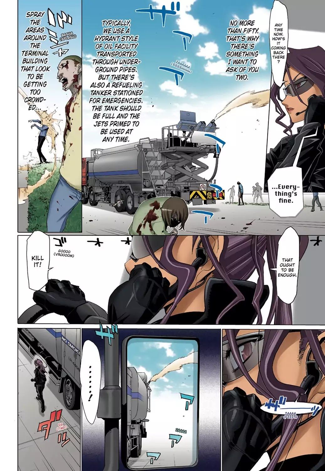 High School of the Dead - Full Color Edition Chapter 13 page 11 - Chapter 13: Guns N' Deads