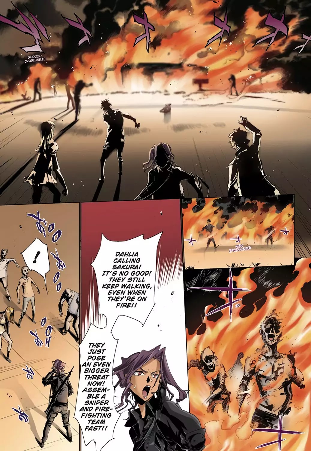 High School of the Dead - Full Color Edition Chapter 13 page 16 - Chapter 13: Guns N' Deads