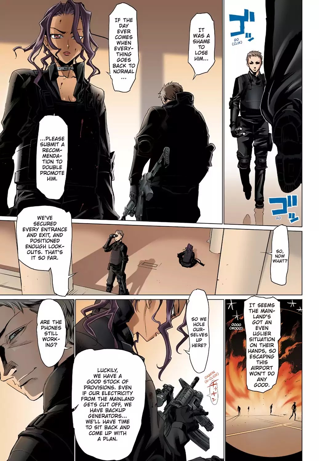 High School of the Dead - Full Color Edition Chapter 13 page 19 - Chapter 13: Guns N' Deads