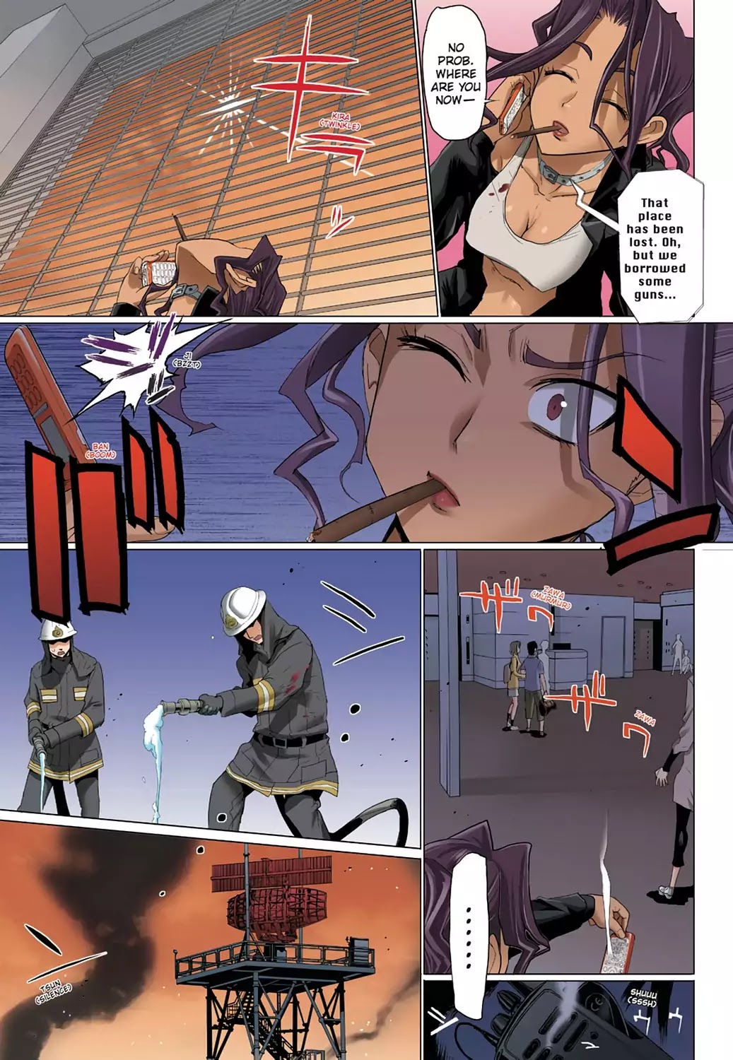 High School of the Dead - Full Color Edition Chapter 13 page 21 - Chapter 13: Guns N' Deads