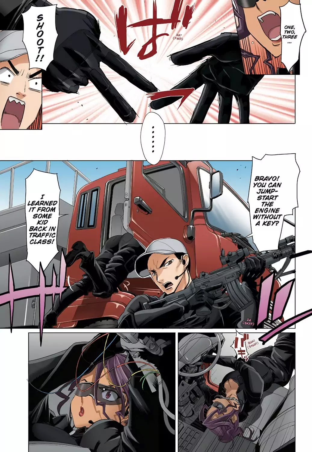 High School of the Dead - Full Color Edition Chapter 13 page 8 - Chapter 13: Guns N' Deads