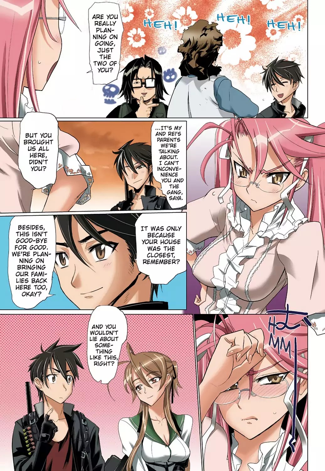 High School of the Dead - Full Color Edition Chapter 14 page 11 - Chapter 14: Dead strorm rising