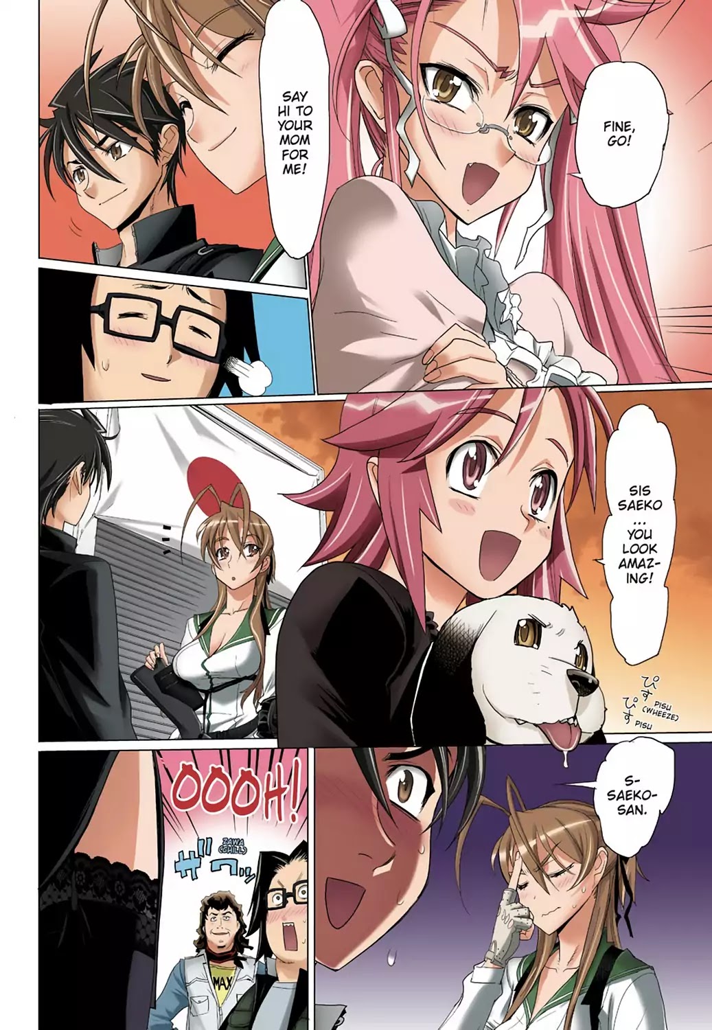 High School of the Dead - Full Color Edition Chapter 14 page 12 - Chapter 14: Dead strorm rising