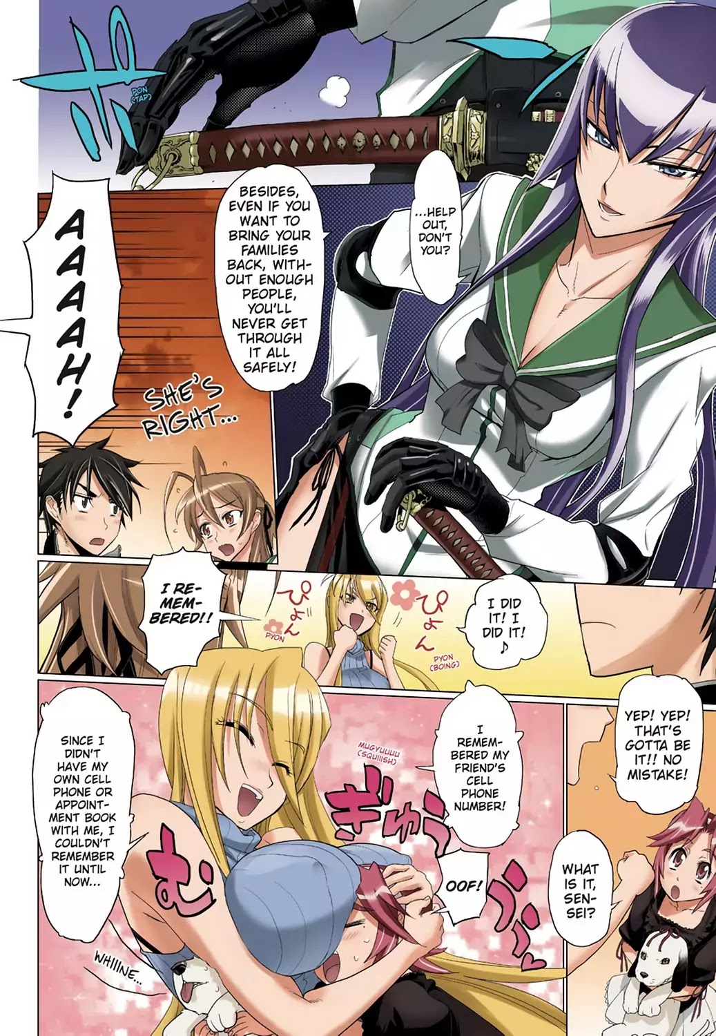 High School of the Dead - Full Color Edition Chapter 14 page 14 - Chapter 14: Dead strorm rising