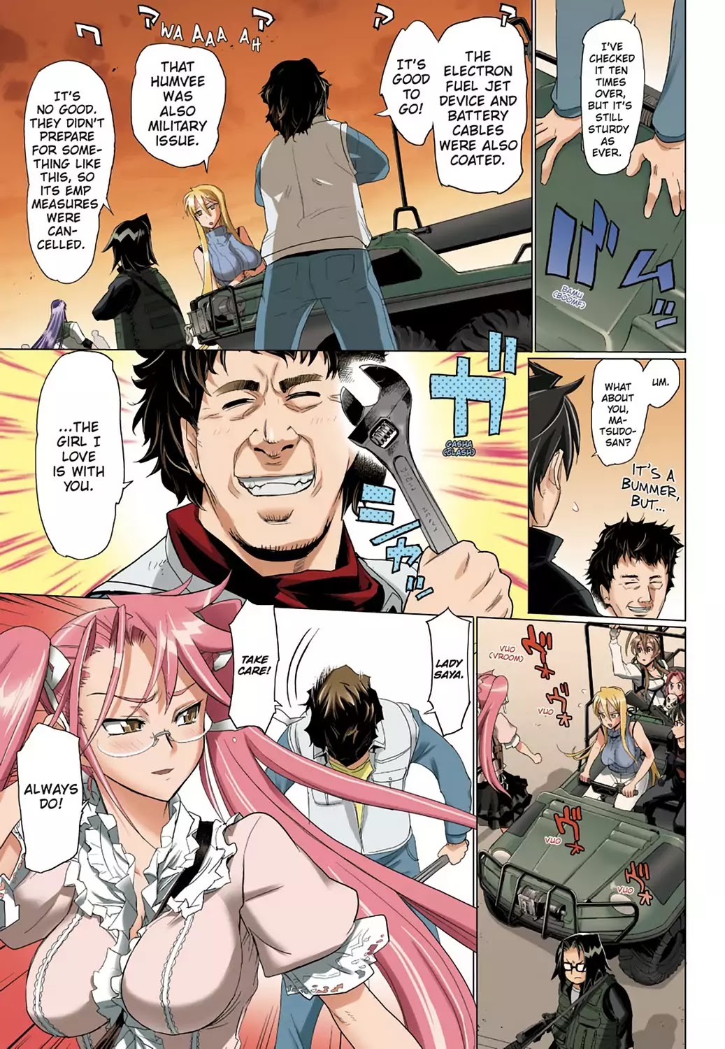 High School of the Dead - Full Color Edition Chapter 15 page 23 - Chapter 15: All Dead's attack