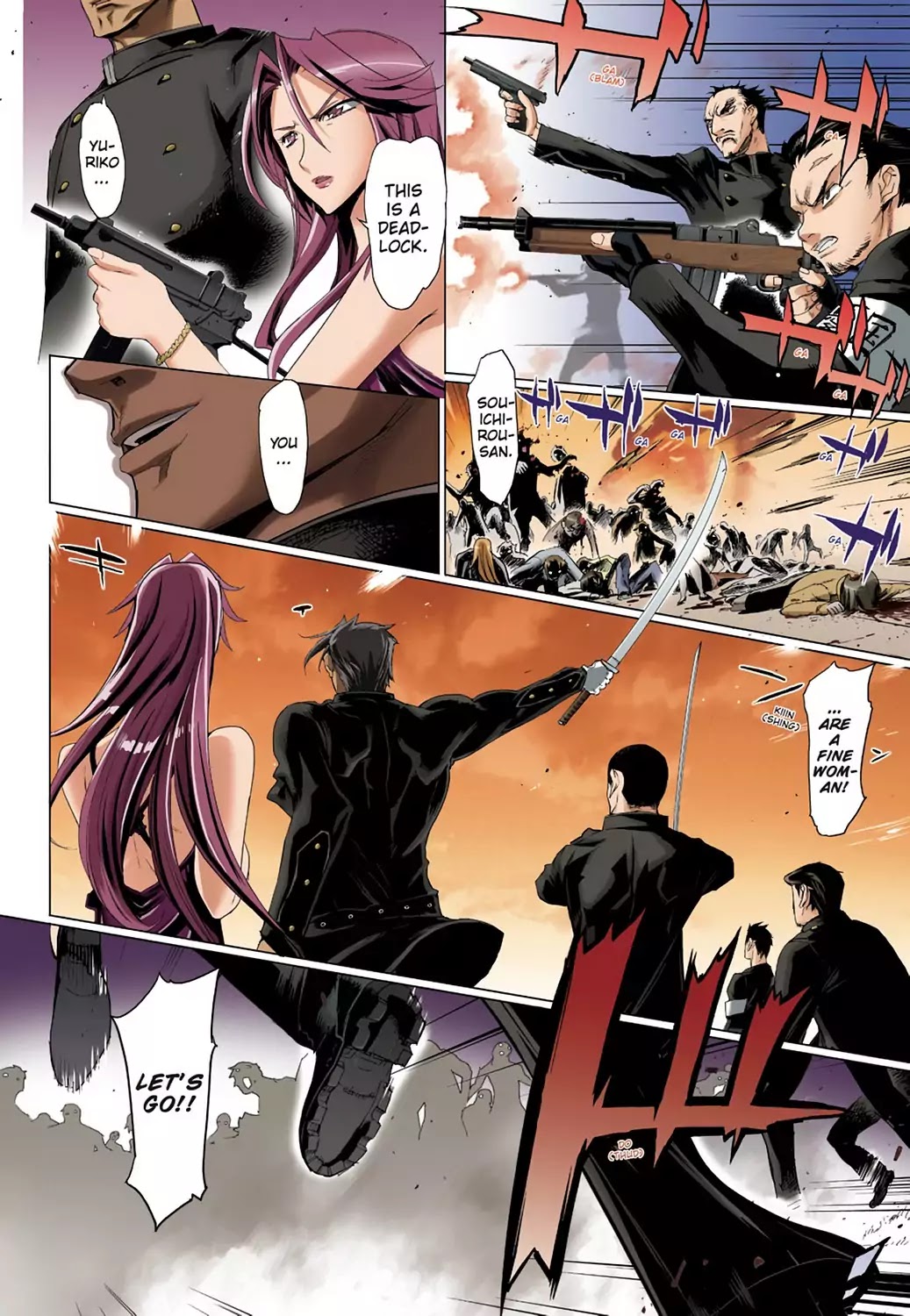 High School of the Dead - Full Color Edition Chapter 15 page 24 - Chapter 15: All Dead's attack