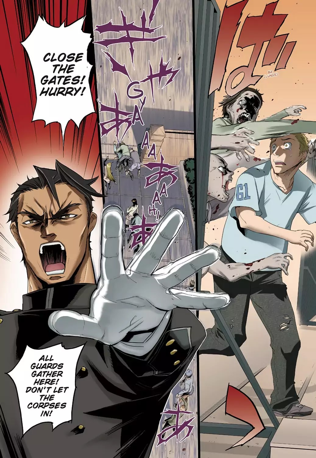 High School of the Dead - Full Color Edition Chapter 15 page 5 - Chapter 15: All Dead's attack