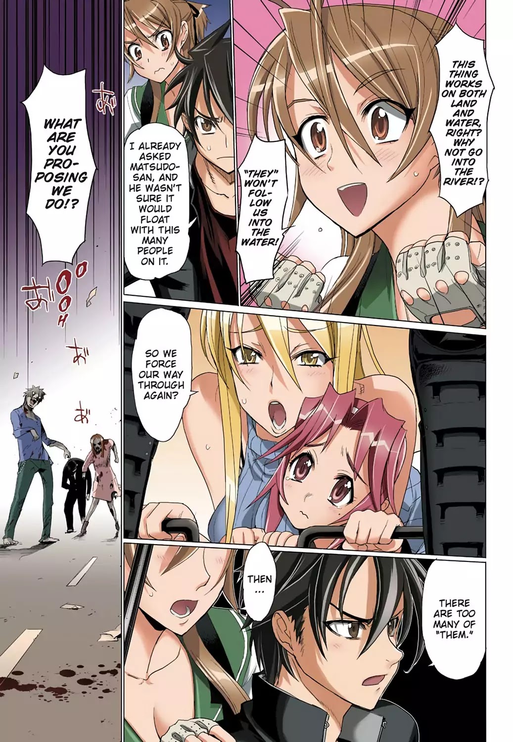 High School of the Dead - Full Color Edition Chapter 16 page 10 - Chapter 16: The girl next Dead