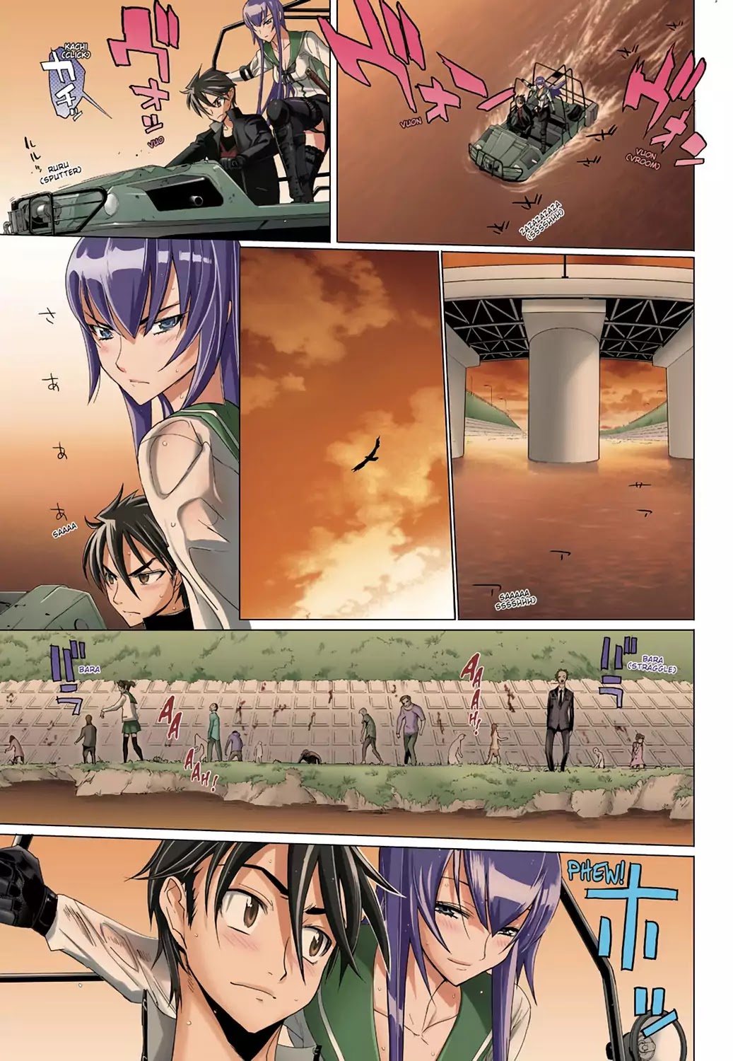 High School of the Dead - Full Color Edition Chapter 16 page 20 - Chapter 16: The girl next Dead