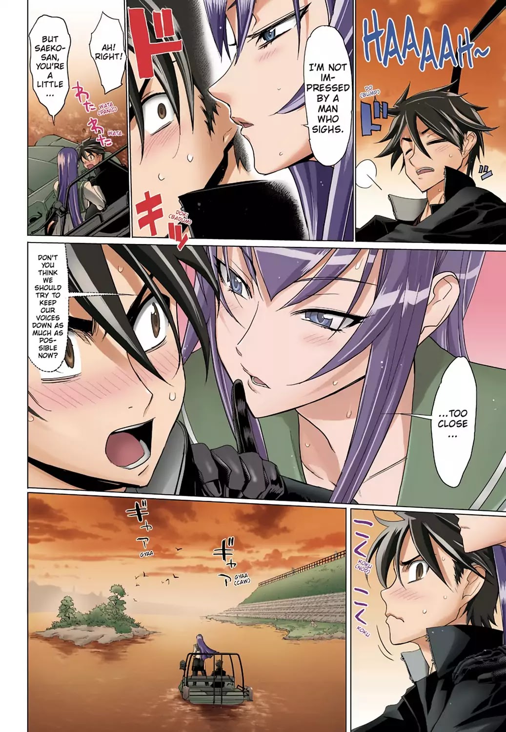 High School of the Dead - Full Color Edition Chapter 16 page 21 - Chapter 16: The girl next Dead